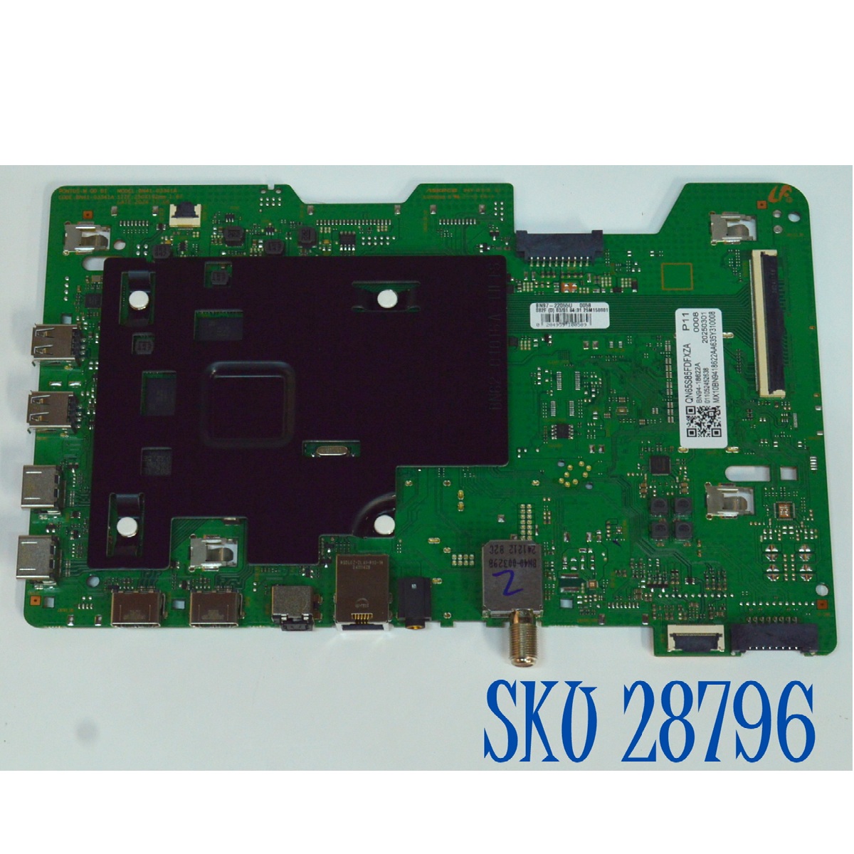 MAIN ORIGINAL PARA TV SAMSUNG 4K UHD HDR SMART TV / NUMERO DE PARTE BN94-18622A / BN41-03341A / BN97-22055U / BN9418622A / PANEL CY-AF065FKLV1H / MODELO QN65S85FDFXZA / QN65S85FDFXZA FA01