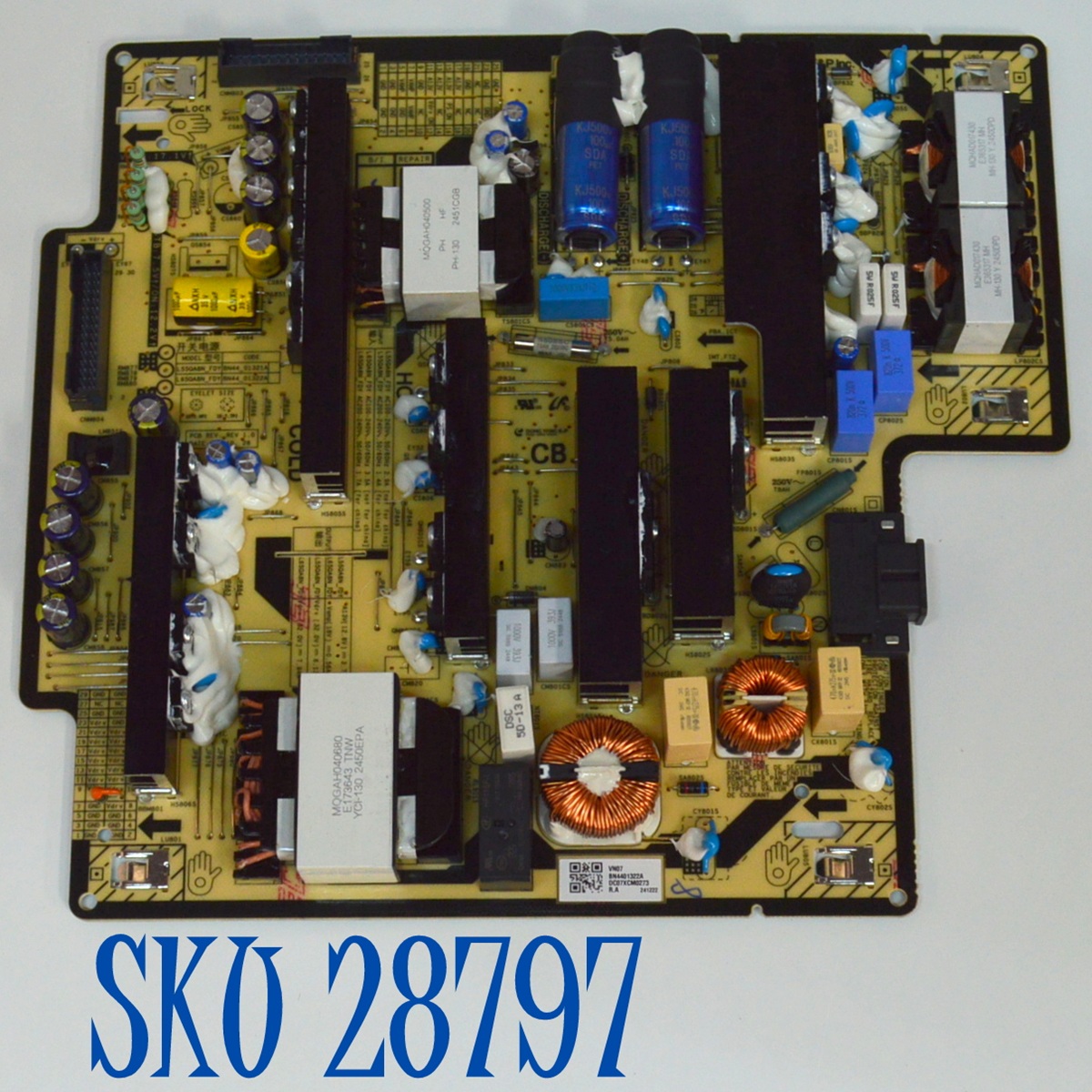 FUENTE DE PODER ORIGINAL PARA TV SAMSUNG / NUMERO DE PARTE BN44-01322A / L65QA8N_FDY / BN4401322A / PANEL CY-AF065FKLV1H / MODELO QN65S85FDFXZA / QN65S85FDFXZA FA01