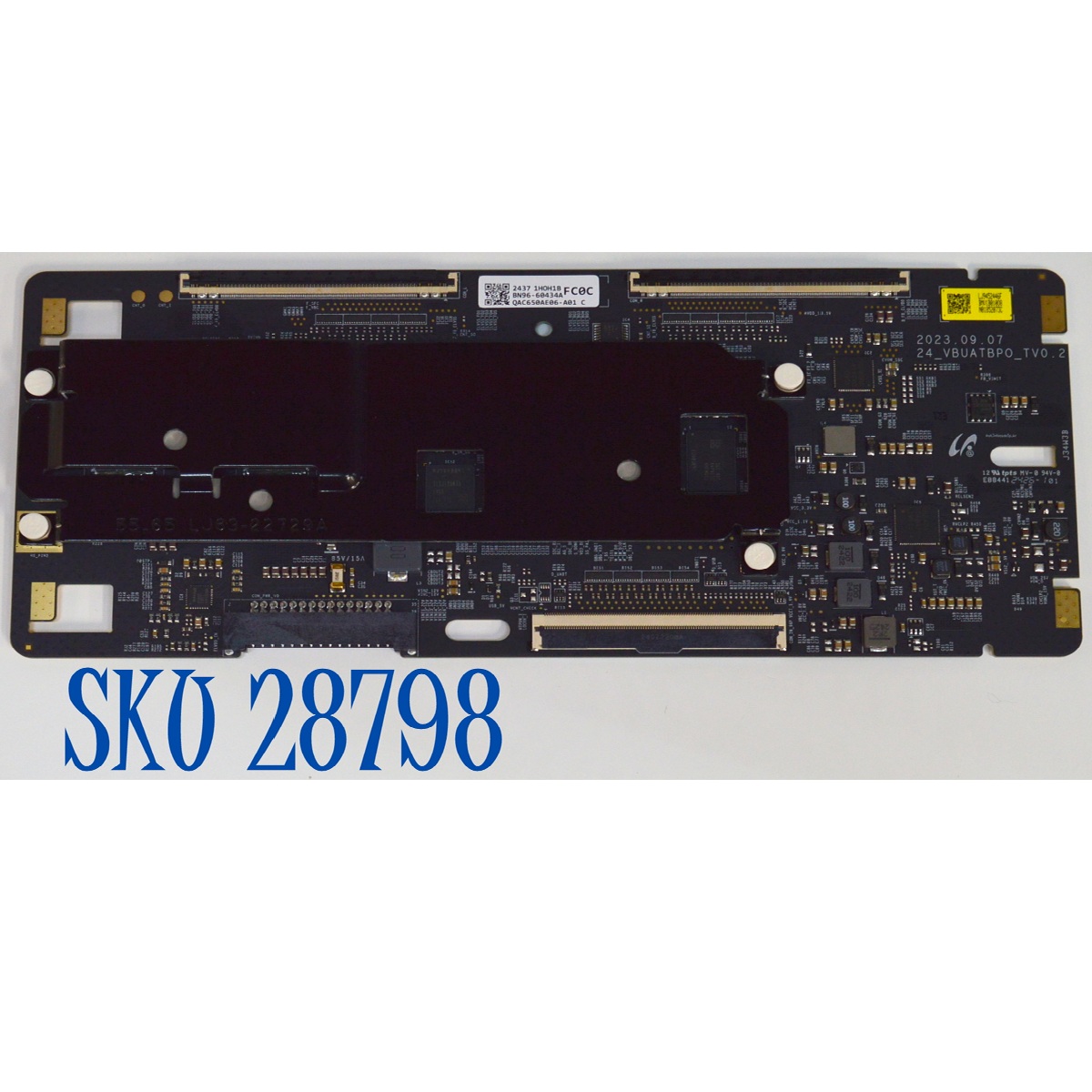 T-CON ORIGINAL PARA TV SAMSUNG / NUMERO DE PARTE BN96-60434A / 24_VBUATBPO_TV0.2 / LJ9452446F / QAC650AE06-A01 / BN9660434A / PANEL CY-AF065FKLV1H / MODELO QN65S85FDFXZA / QN65S85FDFXZA FA01