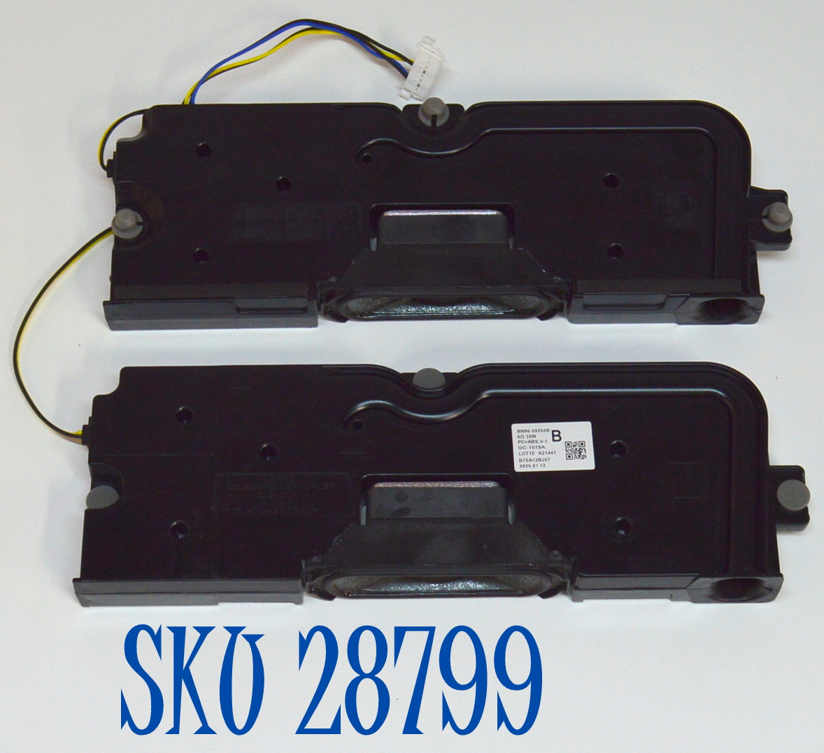 KIT DE BOCINAS ORIGINAL PARA TV SAMSUNG 2 PIEZAS / NUMERO DE PARTE BN96-59256B / BN63-21241A / BN63-21240A / BN63-21238A / BN63-21239A / MODELO QN65S85FDFXZA