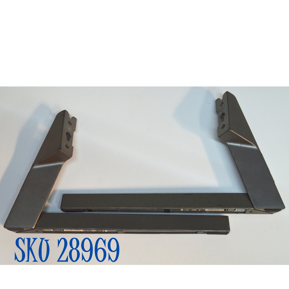 KIT DE BASES ORIGINAL PARA TV SONY 2 PIEZAS / NUMERO DE PARTE 472698511 / 472698411 / 4-726-985-11 / 4-726-984-11 / MODELO XBR-55X900F
