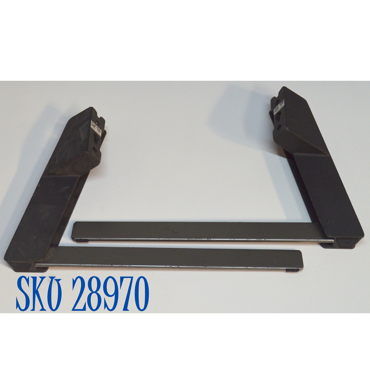 KIT DE BASES DE METAL ORIGINAL PARA TV SONY 2 PIEZAS / NUMERO DE PARTE 474353701 / 474353801 / 4.743.537.01 / 4.743.538.01 / 4-743-538-01 / 4-743-537-01 / MODELO KD-55X950G