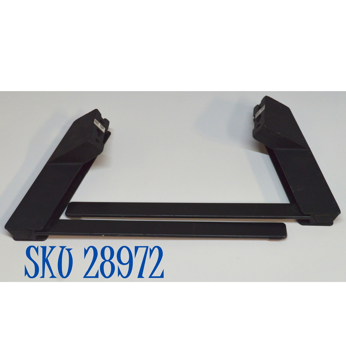 KIT DE BASES DE METAL ORIGINAL PARA TV SONY 2 PIEZAS / NUMERO DE PARTE 501660601 / 501060501 / 5-010-605-01 / 5-010-606-01 / MODELO XBR-49X950H