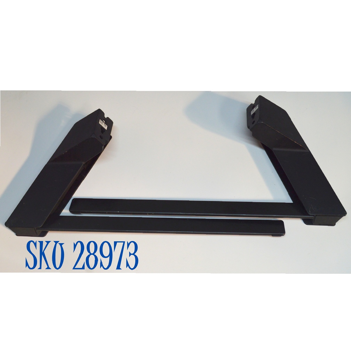 KIT DE BASES DE METAL ORIGINAL PARA TV SONY 2 PIEZAS / NUMERO DE PARTE 501157101 / 501157201 / 5-011-571-01 / 5-011-572-01 / SB1 4L-L / SB2 4L-R / MODELO XBR-85X950H