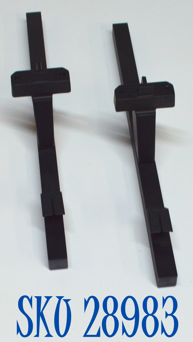 KIT DE BASES DE METAL ORIGINAL PARA TV HISENSE 2 PIEZAS / NUMERO DE PARTE LT-2505 / MODELO 55U8K