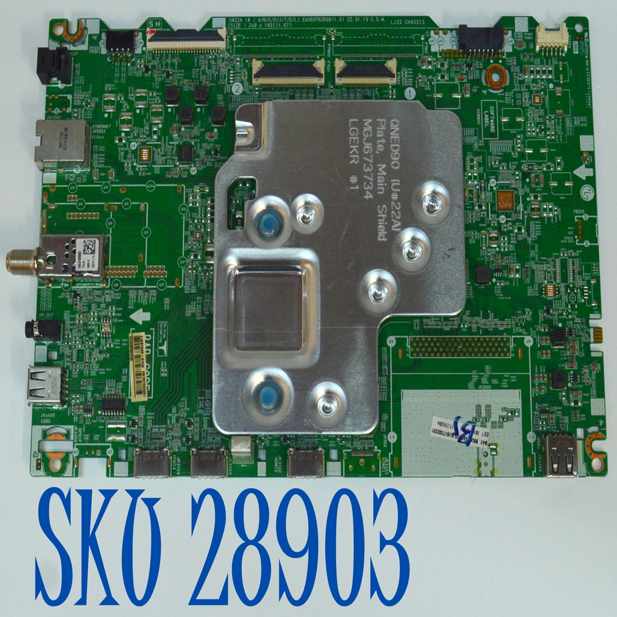 MAIN ORIGINAL PARA TV LG 4K UHD SMART TV / NUMERO DE PARTE EBT67333201 / EAX69763506 / EAX69763506(1.0) / 67333201 / PANEL NC860TQG-AAKH5 / DISPLAY LC860DQR (SP)(A1) / MODELO 86UQ7070ZUD / 86UQ7070ZUD.BUSYLKR