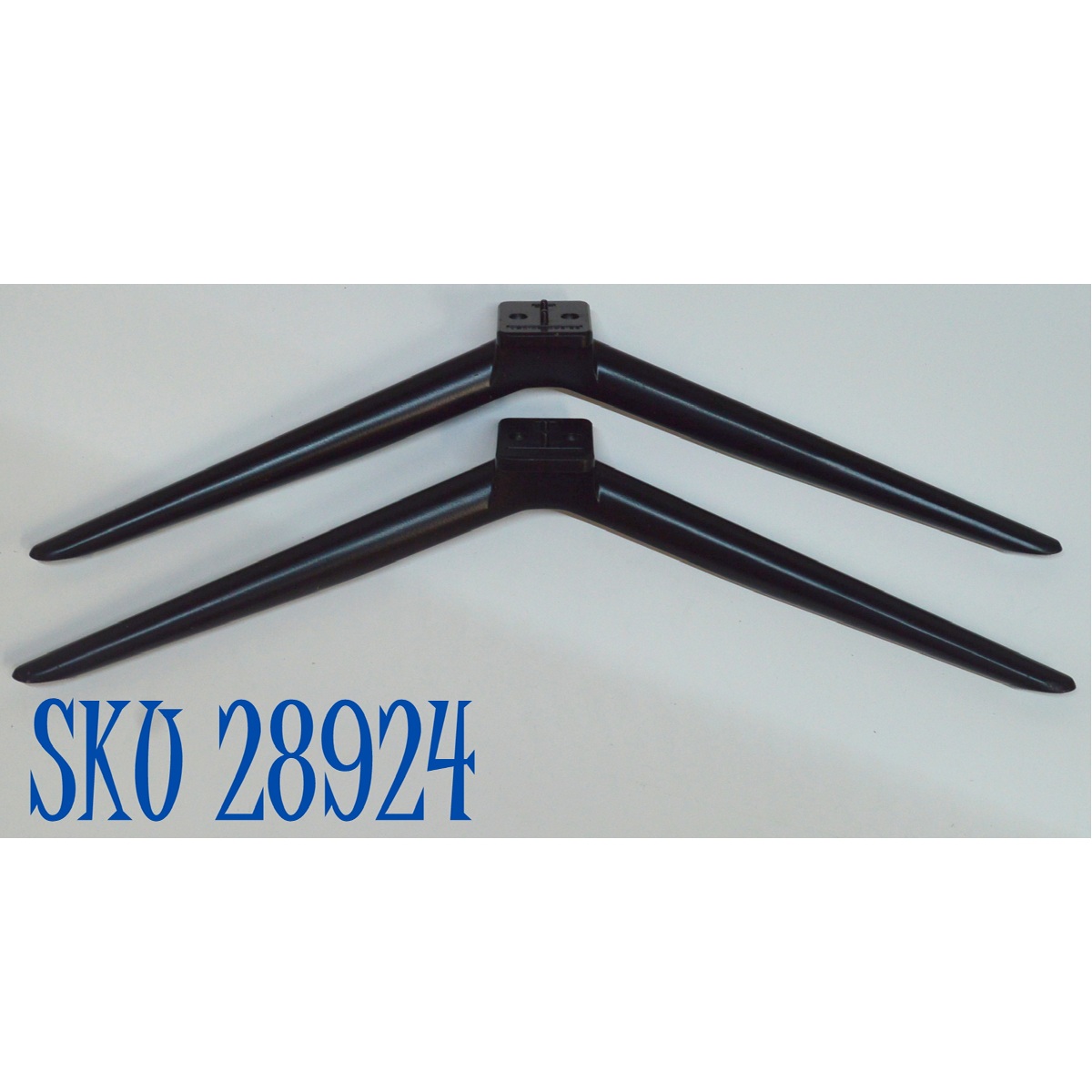 KIT DE BASES DE METAL ORIGINAL PARA TV TCL 2 PIEZAS / NUMERO DE PARTE 68-640250 / 68-640250-0ZA / 68-640250-0ZA03 / S8-75F80NG-BS1 / MODELO 70S430 / 70S434 / 75S431 / 75S434 / 75S435 / 75S446