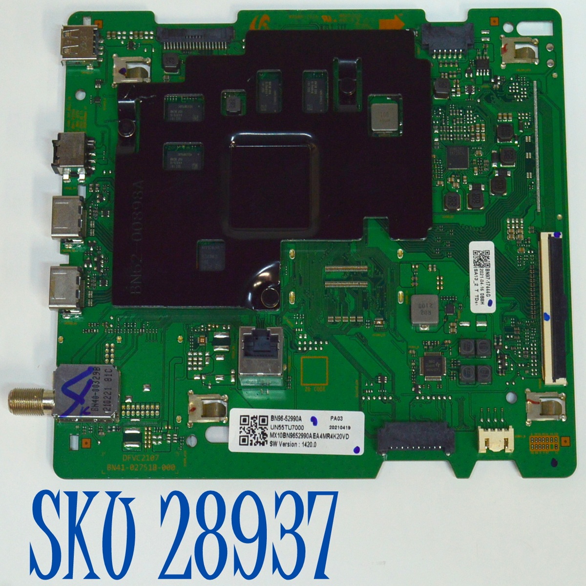 MAIN ORIGINAL PARA TV SAMSUNG 4K UHD HDR SMART TV / NUMERO DE PARTE BN96-52990A / BN41-02751B / BN41-02751 / BN41-02751B-000 / DFVC2107 / BN97-17444G / BN9652990A / PANEL CY-BT055HGCV1H / MODELO UN55TU700DFXZA / UN55TU700DFXZA XA10