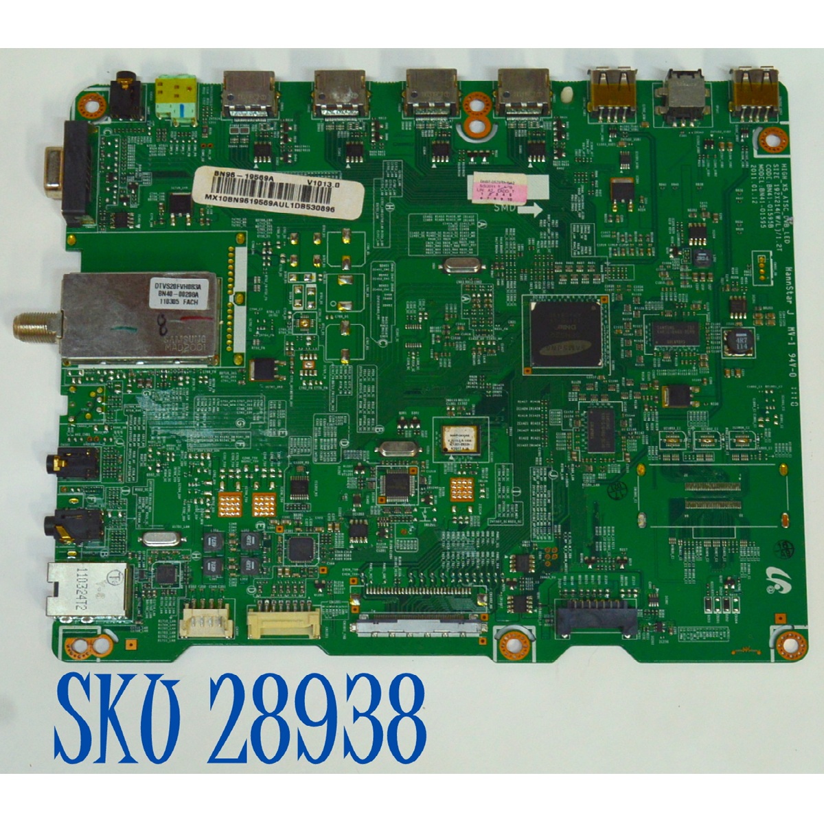 MAIN ORIGINAL PARA TV SAMSUNG FULL HD / NUMERO DE PARTE BN96-19569A / BN41-01595B / BN41-01595 / BN97-05794A / BN9619569A / MODELO UN32D5500RFXZA