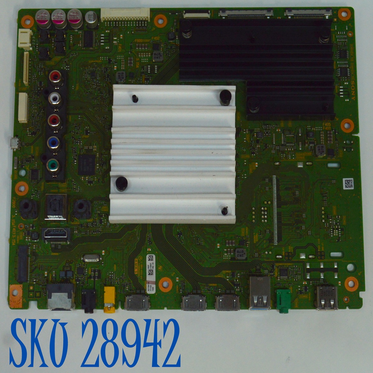 MAIN ORIGINAL PARA TV SONY / NUMERO DE PARTE A2170473A / A2170473A 552 / 1-982-022-21 / MODELO XBR-49X900E / XBR-55X900E / XBR-65X900E / XBR-75X900E / DESPUÉS DE REEMPLAZAR ESTA PLACA ES POSIBLE QUE DEBA ACTUALIZAR EL SOFTWARE A LA ÚLTIMA VERSIÓN