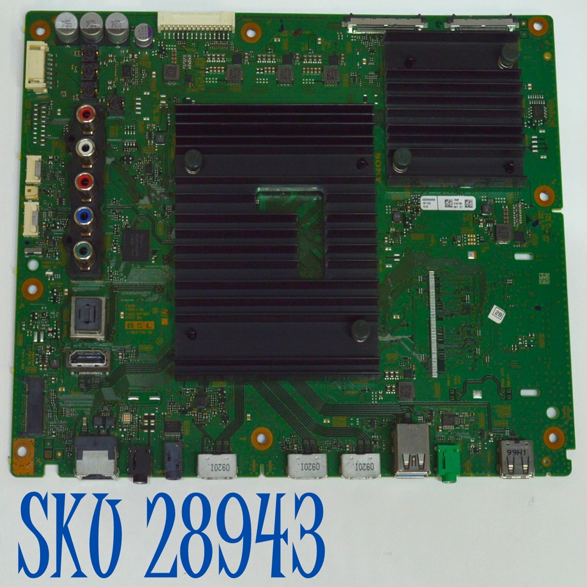 MAIN ORIGINAL PARA TV SONY / NUMERO DE PARTE A2229435B / A2229435B 794 / 1-983-791-22 / A-2229-435-B 794 / MODELO XBR-85X850G / XBR-75X850G / XBR-65X850G / XBR-55X850G / DESPUÉS DE REEMPLAZAR ESTA PLACA ES POSIBLE QUE DEBA ACTUALIZAR EL SOFTWARE A LA ÚLTIMA VERSIÓN