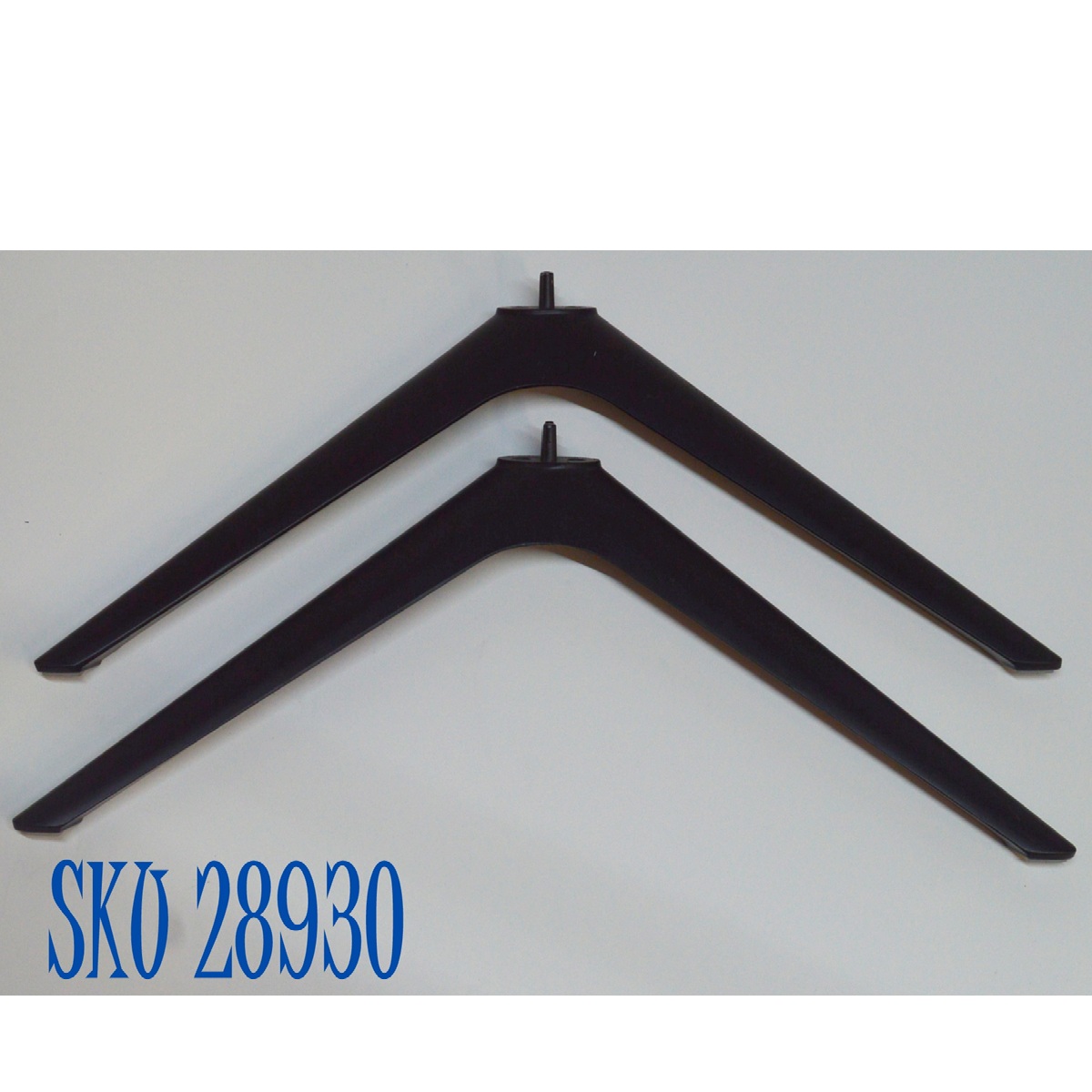 KIT DE BASES DE METAL ORIGINAL PARA TV 2 PIEZAS / NUMERO DE PARTE 68-60H8G0-1A0H / 68-60H8G0-1A0H DH