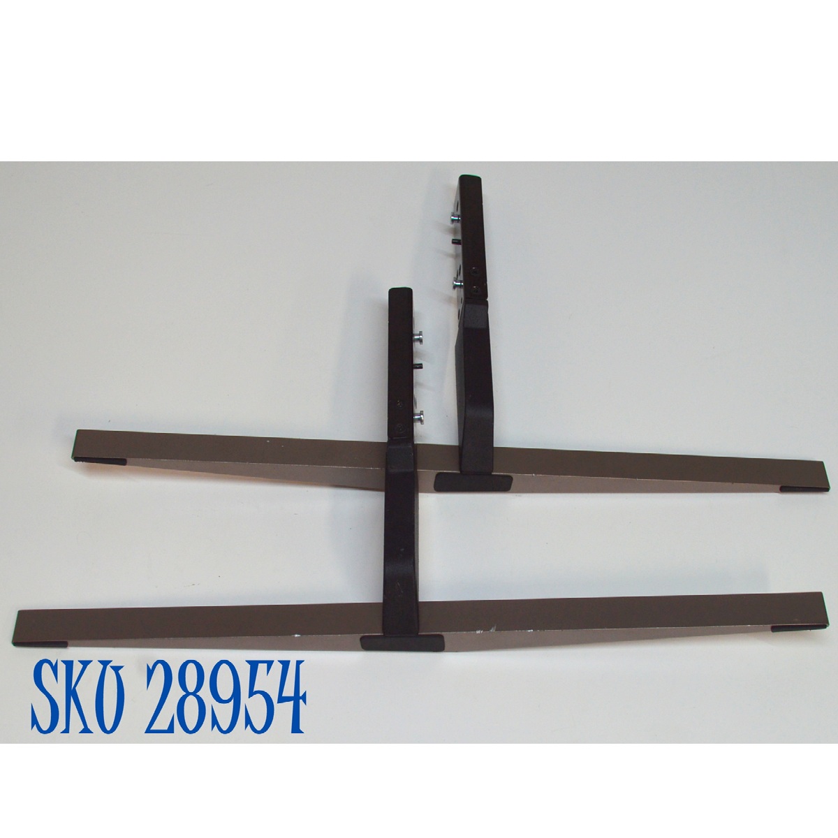 KIT DE BASES DE METAL ORIGINAL PARA TV SONY 2 PIEZAS / NUMERO DE PARTE 503469601 / 503469701 / 1211224A / 5-034-696-01 / 5-034-697-01 / MODELO XR-85X95K