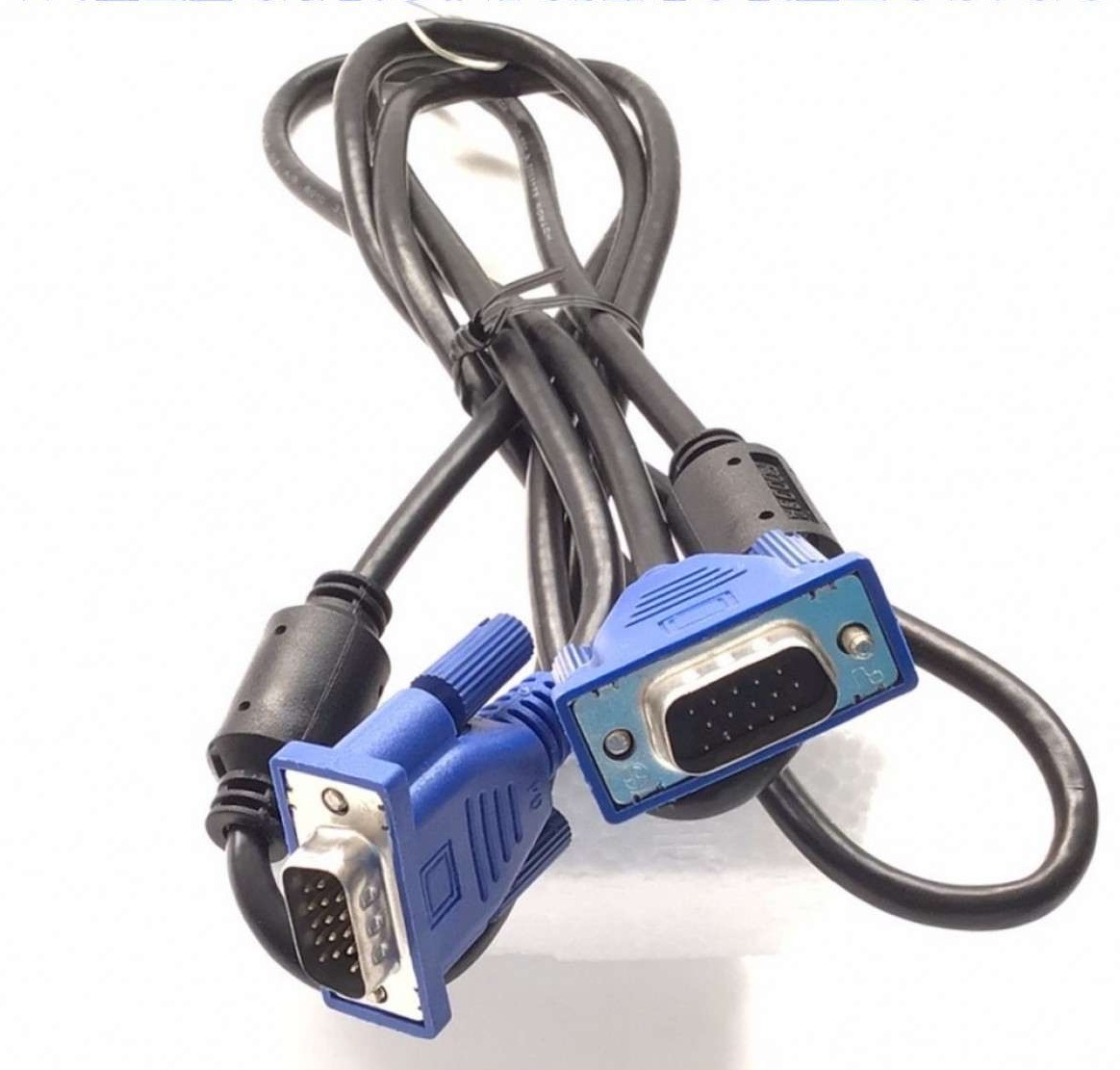 KIT DE CABLES DE VIDEO VGA ORIGINAL 5 PIEZAS MACHO A MACHO “NUEVO“ / 15 PINES / 30V / 1.80M / NUMERO DE PARTE 68509F0003A / COMPATIBLE CON DIFERENTES DISPOSITIVOS   - Imagen 3
