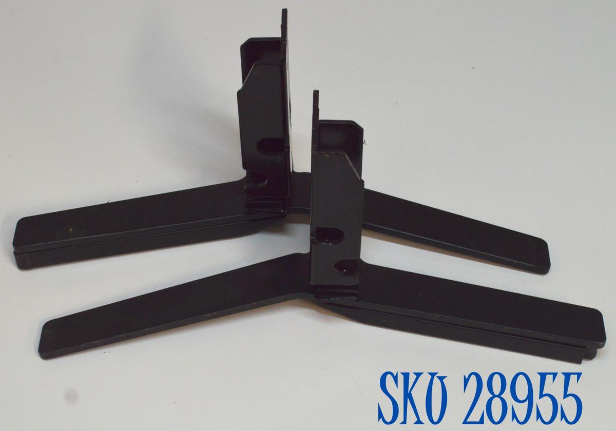 KIT DE BASES DE METAL ORIGINAL PARA TV SONY 2 PIEZAS / NUMERO DE PARTE 501107901 / 501108001 / 191230-N / 200624-D / 5-011-079-01 / 5-011-080-01 / MODELO XBR-55A8H / XBR-65A8H
