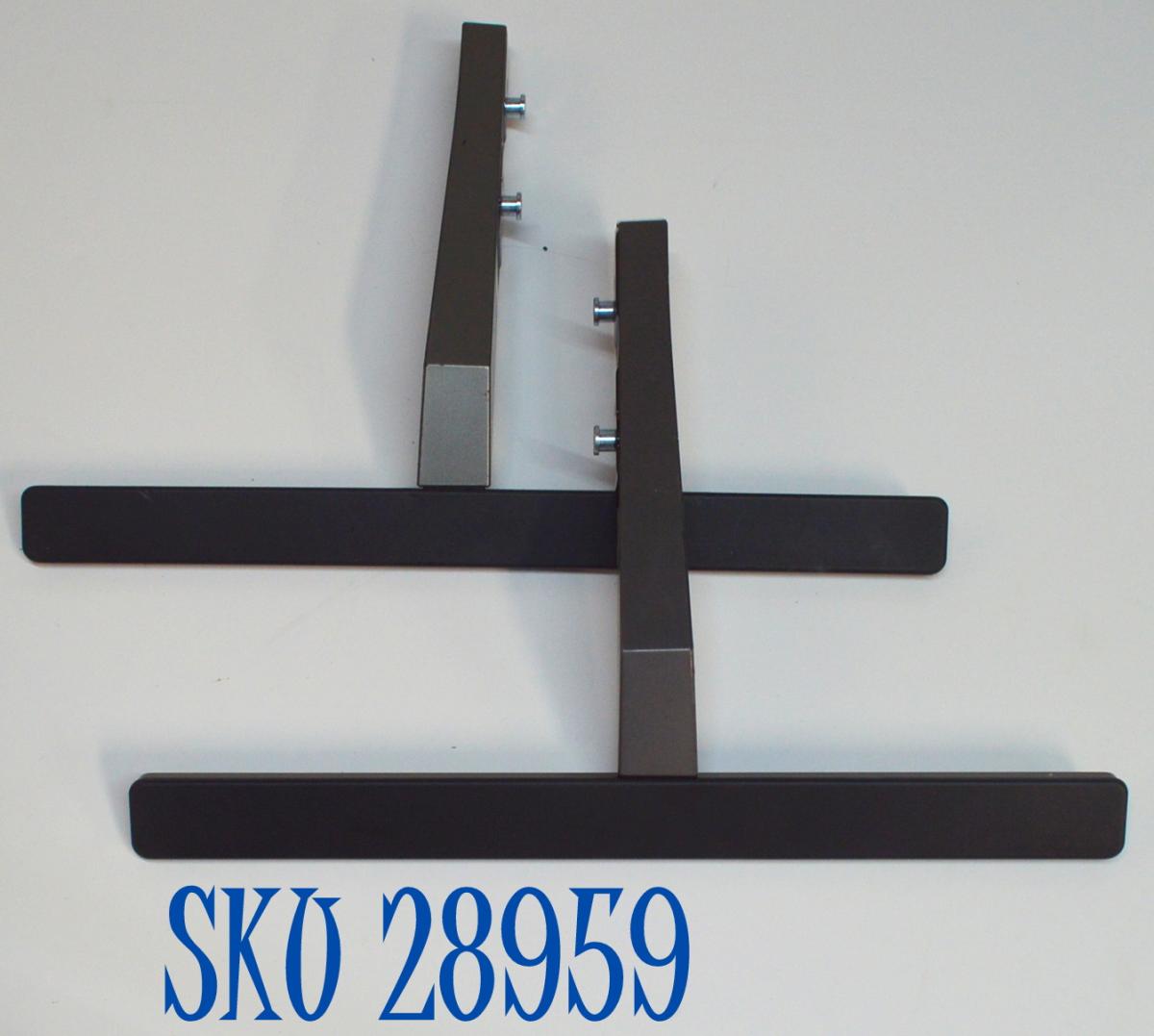KIT DE BASES ORIGINAL PARA TV SONY 2 PIEZAS / NUMERO DE PARTE 501278201 / 501278301 / 5-012-782-01 / 5-012-783-01 / MODELO XR-65A90J
