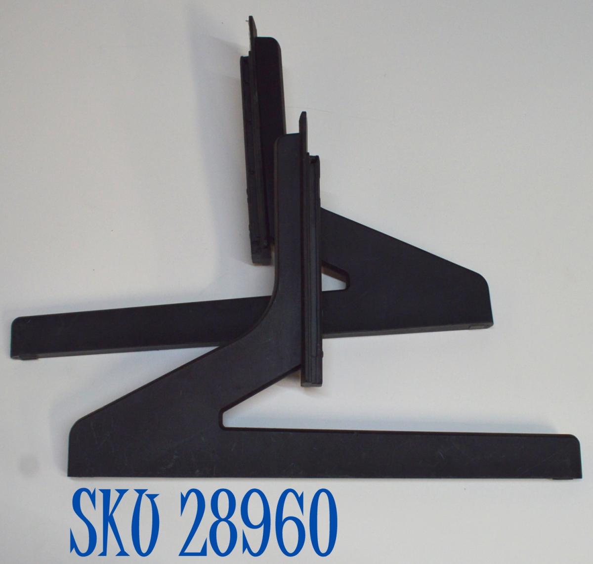 KIT DE BASES ORIGINAL PARA TV SAMSUNG 2 PIEZAS / NUMERO DE PARTE BN63-20028A / BN63-20028X001 / BN96-54893A / MODELO QN85Q60BAFXZA / QN85Q60BDFXZA