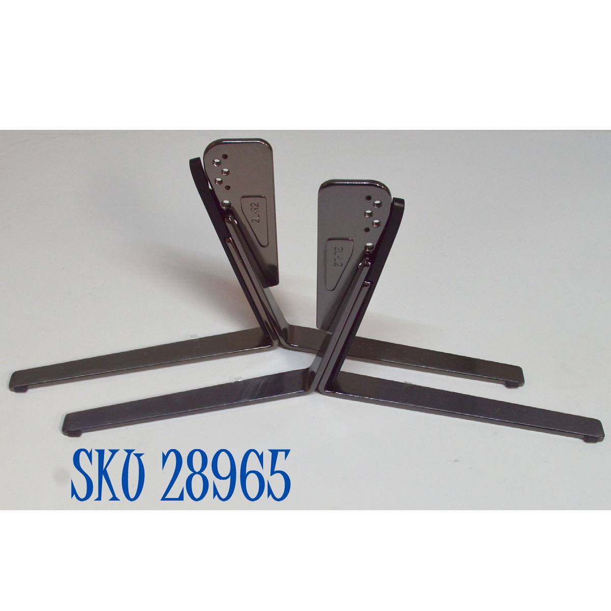KIT DE BASES DE METAL ORIGINAL PARA TV SONY 2 PIEZAS / NUMERO DE PARTE 500936411 / 500936011 / 5-009-360-11 / 5-009-364-11 / SB1 2L-L / SB2 2L-R / MODELO XBR-65X950H