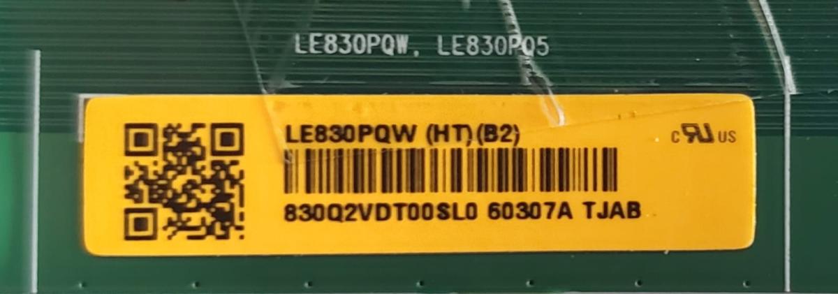 MAIN ORIGINAL PARA SAMSUNG 83 INCH 4K OLED SMART TV NUMERO DE PARTE  BN94-18626X / BN97-22059B / BN41-03344B / PANEL CY-AF083FMXV1H / DISPLAY LE830PQW(HT)(B2) / MARCA SAMSUNG / MODELO QN83S90FAEXZA - Imagen 3