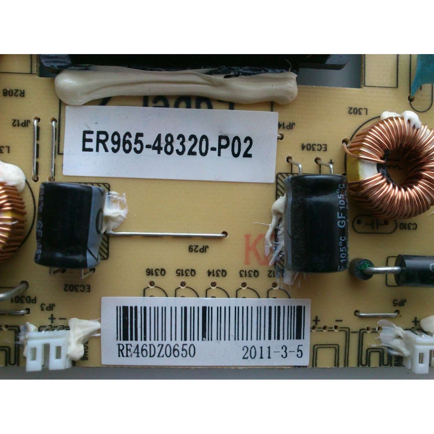 FUENTE DE PODER / RCA RE46DZ0650  MODELO  LED32A30RQ - Imagen 2