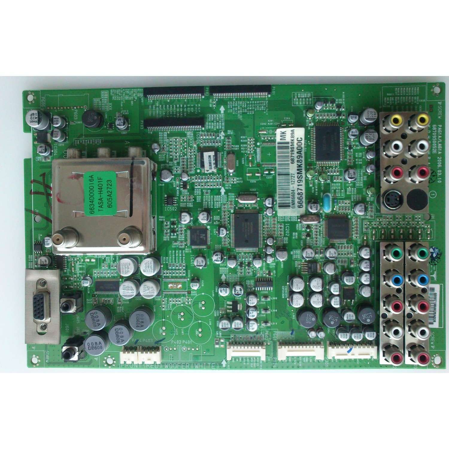 FUENTE DE PODER PARA TV LG / NUMERO DE PARTE EAY65895402 / EAX69508402(1.0) / LGP50-21UL6 / PANEL HC500EQF-VKGA1-214X / DISPLAY PT500GT03-1 VER.1.0 / MODELO 50QNED80UQA.BUSSLJM	