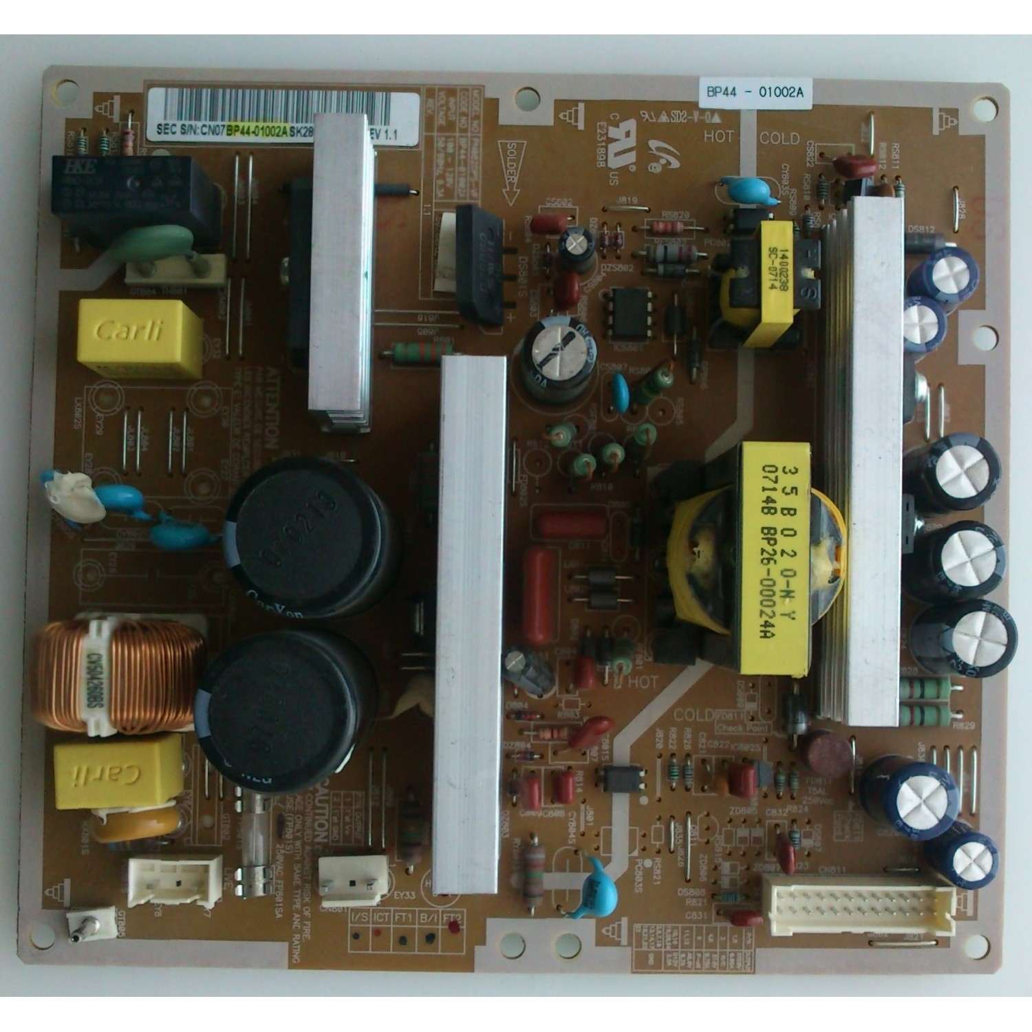 LED DRIVER PARA TV SONY / NUMERO DE PARTE A5027232A / 1-010-531-11 / 21LD112A1 / A-5027-232-A / PANEL YDBO085DAU02 / DISPLAY T850QVN03.A / MODELO XR85X95J / XR-85X95J