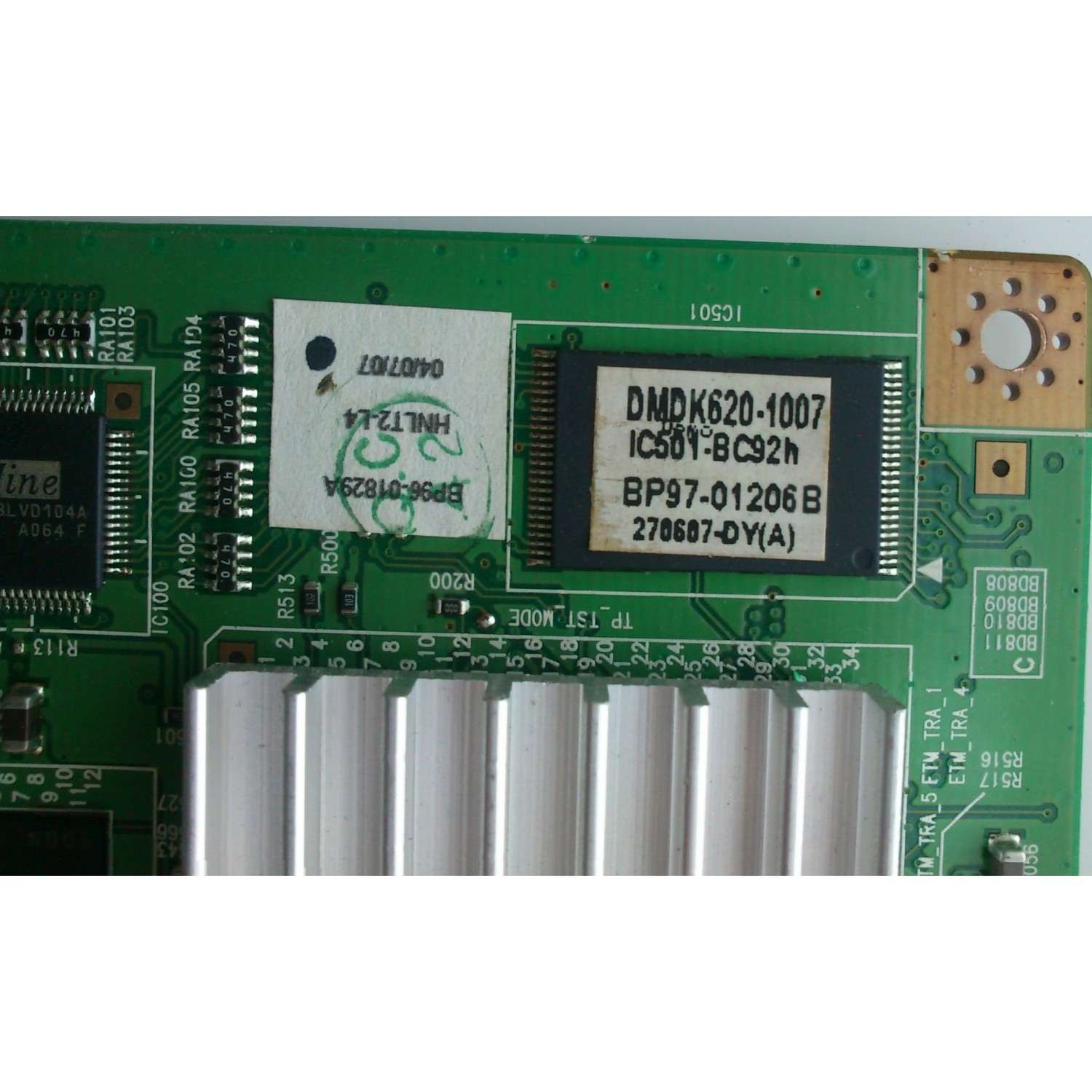 FORMATO DE DMD / SAMSUNG BP96-01829A MODELO LT5075SX/XAA - Imagen 2