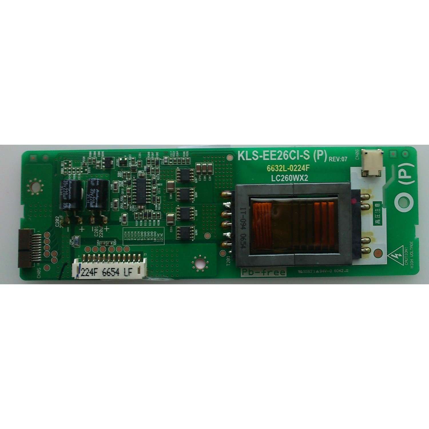 MAIN PARA TV hitachi / NUMERO DE PARTE 1010262112 / MS34580-ZC01-01 / M58/2010048123/13 / 20181120 / 1010262112-00685	