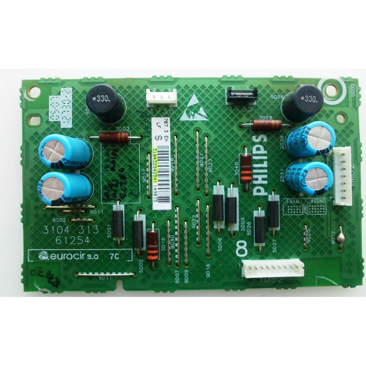 KIT DE BOCINAS PARA TV SAMSUNG / NUMERO DE PARTE BN96-53042D / BN63-19464X001 / 55Q90/85A / BN9653042D / 6Ω 10W / PANEL CY-TA050FLNV1H / MODELO QN50QN9DAAFXZA DA01	
