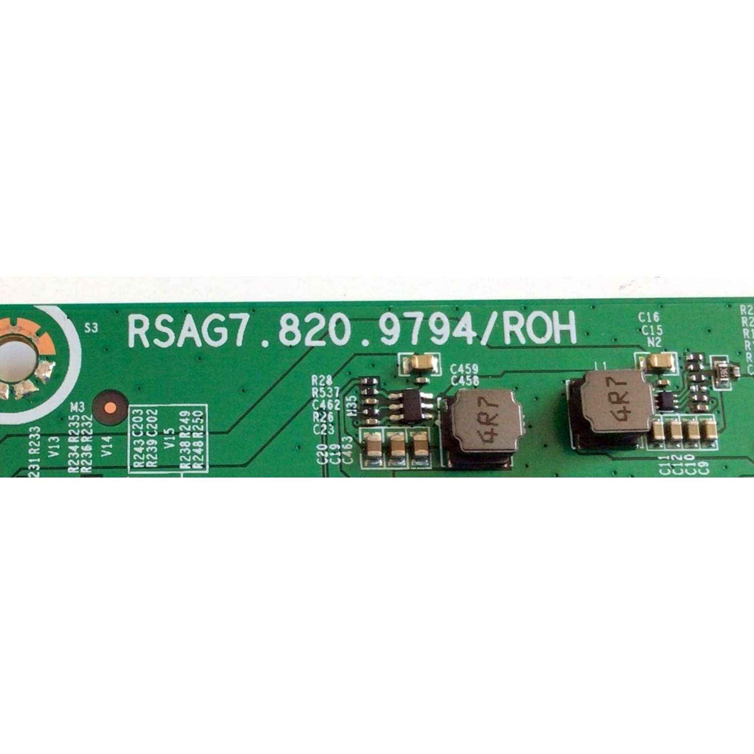 KIT DE TARJETAS PARA TV HISENSE·ROKU TV 4K·UHD·HDR / NUMERO DE PARTE MAIN 264185 / RSAG7.820.9794/ROH / 264186 / T-CON 267064 / RSAG7.820.9959/ROH / FUENTE 267224 / RSAG7.820.9863/ROH / PANEL HD750S3U72-TAB1\S1\GM\ROH / MODELO 75R6E3 75A6170FUWR - Imagen 4