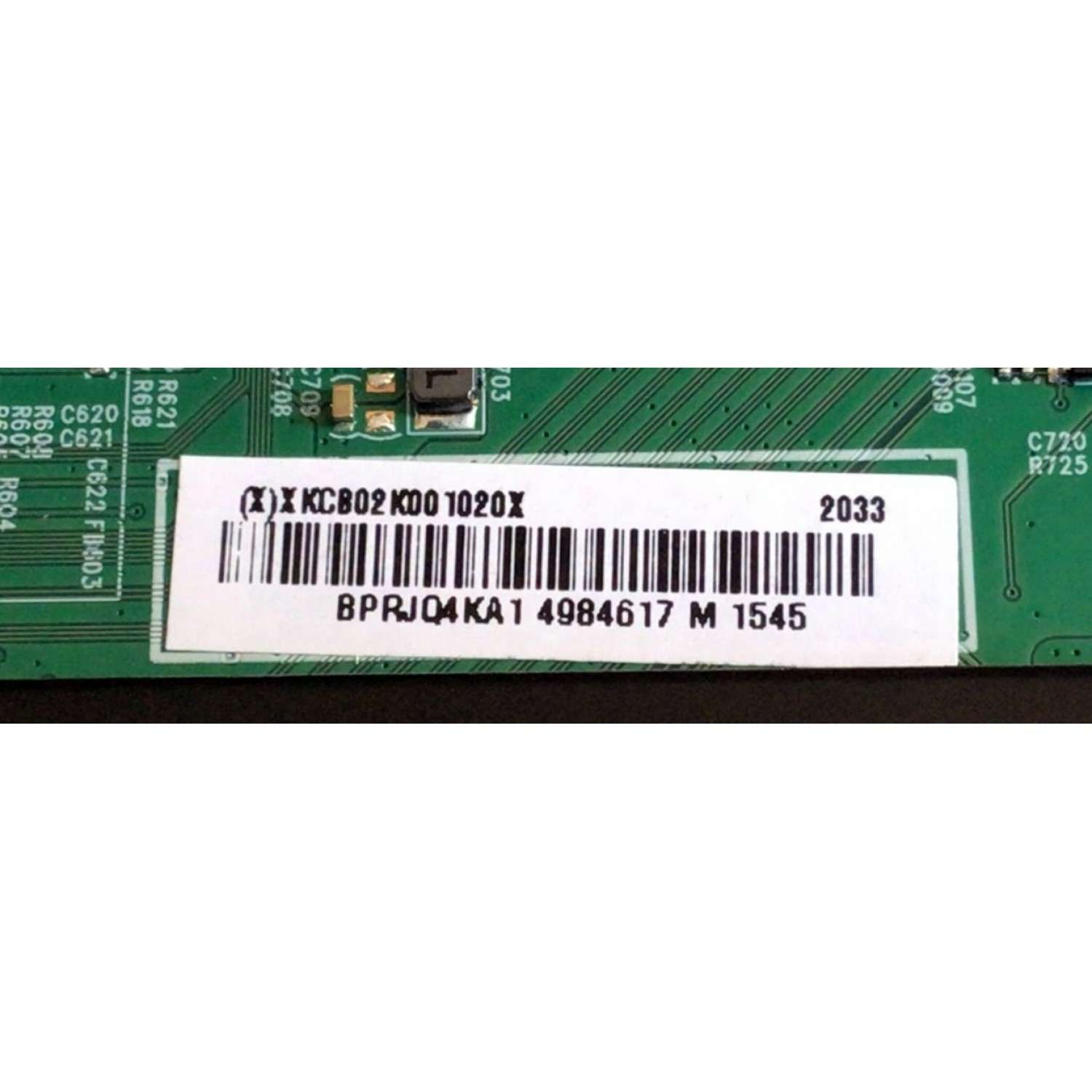 KIT DE TARJETAS PARA TV INSIGNIA  / MAIN XKCB02K001 / 715GA715-M01-B00-005K / 715GA715-M01-B00-005G / T-CON / 5543T10C03 / FUENTE PLTVJQ351XXF6 / 715G9507-P01-002-003S / PANEL TPT430U3-QVN03.U REV:S0B1Y / DISPLAY T430QVN03.0 / MODELO NS-43DF710NA21 - Imagen 3