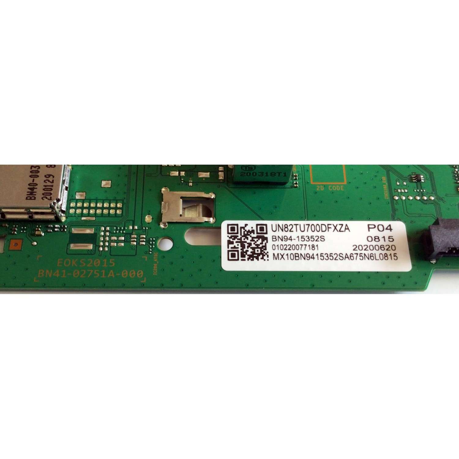 KIT DE TARJETAS PARA TV SAMSUNG / NUMERO DE PARTE MAIN BN94-15352S / BN41-02751A / BN97-16648B / FUENTE BN44-01065B / L82S6N_THS / BN4401065B / PANEL CY-BT082HGLV3H / MODELO UN82TU700 / UN82TU700DFXZA FA01 - Imagen 2