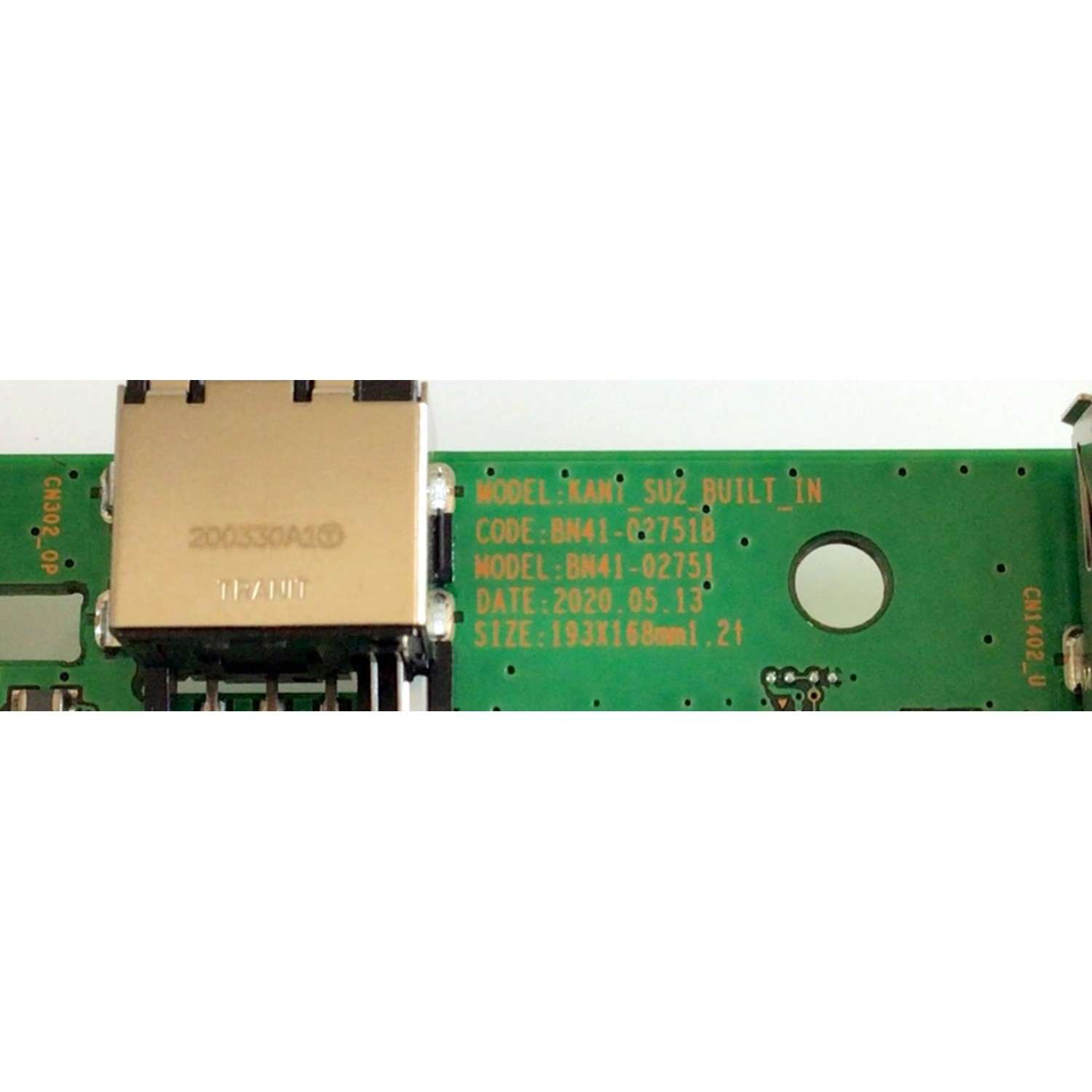 KIT DE TARJETAS PARA TV SAMSUNG CRYSTAL UHD 4K SMART TV / NUMERO DE PARTE MAIN BN94-16105Q / BN41-02751B / BN97-18031A / BN96-52702A / FUENTE BN44-01055A / BN4401055A / L65S6N_TDY / PANEL CY-BT065HGHV1H / MODELO UN65TU7000 / UN65TU7000FXZA CC02 - Imagen 6