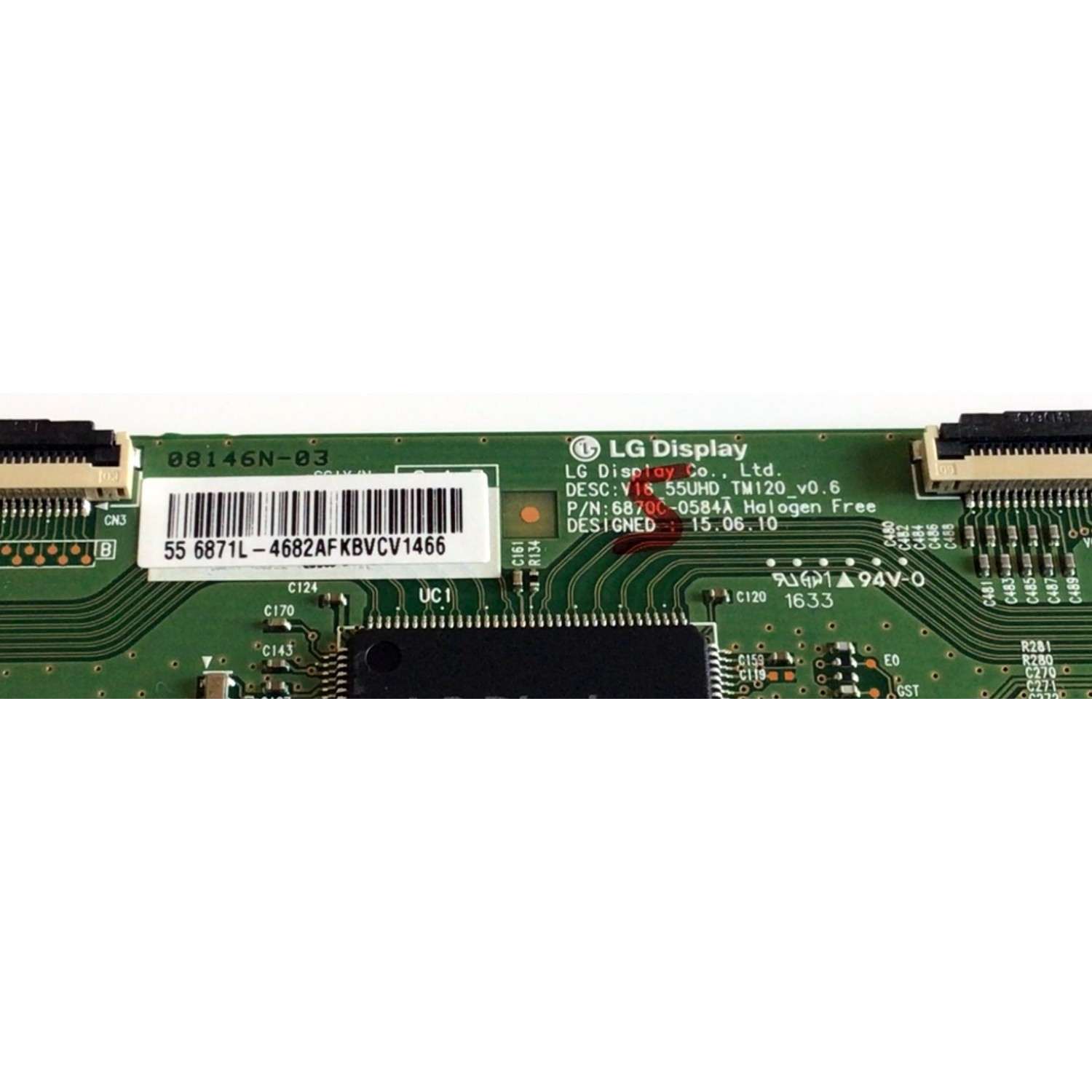 KIT DE TARJETAS PARA TV PHILIPS 4K UHD SMART TV / NUMERO DE PARTE MAIN A51RJUH / A51RJ-MMA / BA51REG04012 / BA51RJG0401 2 / T-CON 6871L-4682A / 6870C-0584A / FUENTE A51RJMPW / A51RJ-MPW / BA51RJF01021 / BA51RJF0102 1 / PANEL U5DRAXH / MODELO 55PFL5601/F7 - Imagen 2