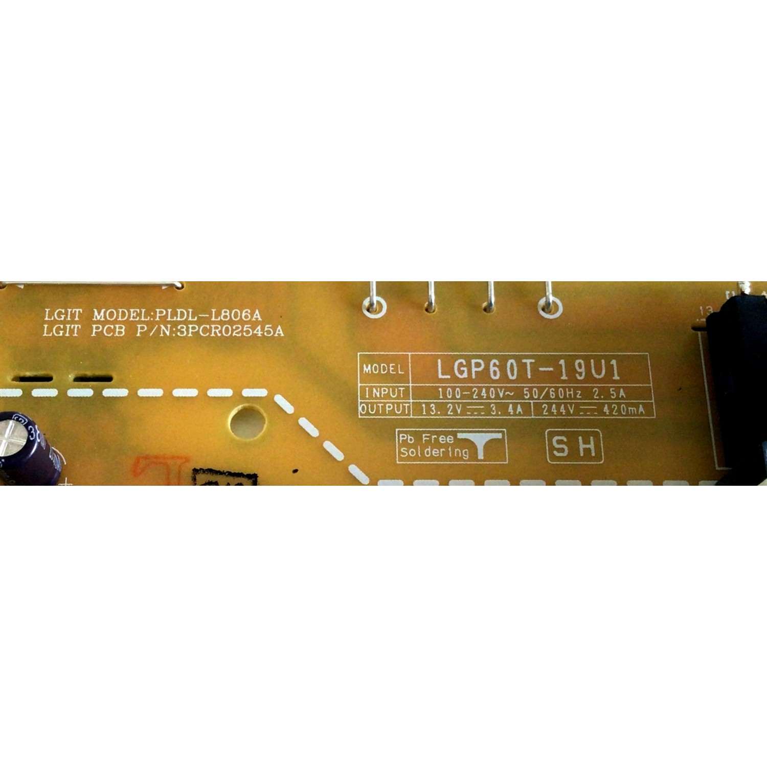 KIT DE TARJETAS PARA TV LG SMART TV / NUMERO DE PARTE MAIN EBT66487302 / EAX69083603 / FUENTE EAY65589001 / EAX68942901 / LGP60T-19U1 / T-CON RUNTK6396TPZA / 1P-118BC00-4010 / RUNTK0418FV / PANEL NC600DQE-VSHP7 / MODELO 60UN7000PUB / 60UN7000PUB.BUSMLKR - Imagen 2