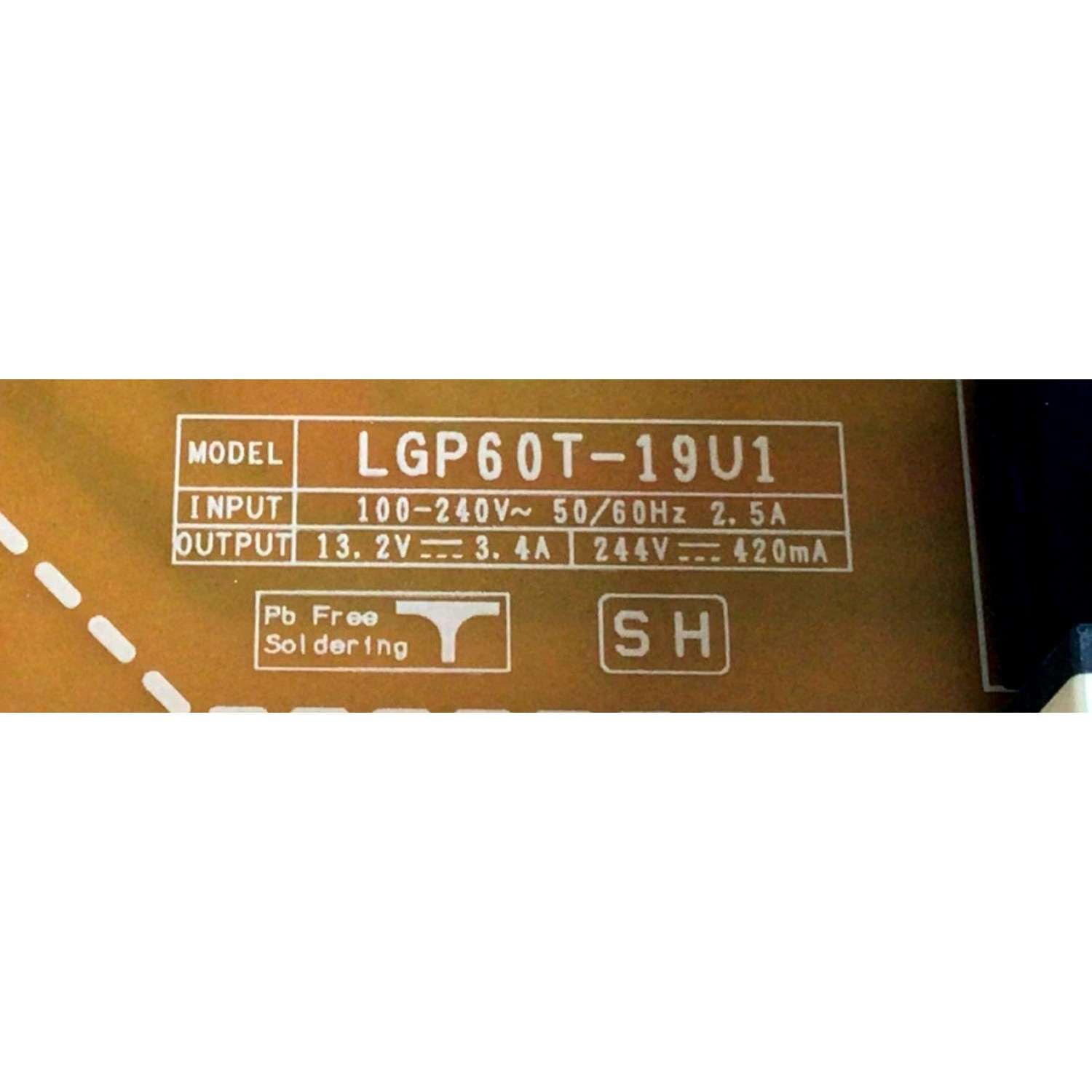 KIT DE TARJETAS PARA TV LG SMART TV / MAIN EBT66487302 / EAX69083603 / EAX69083603(1.0) / FUENTE EAY65589001 / 65589001 / LGP60T-19U1 / EAX68942901 / T-CON RUNTK0334FVYL / 1P-0171X00-40SB / PANEL NC600DQE-VSHP1 / MODELO 60UN7000PUB / 60UN7000PUB.BUSMLKR - Imagen 5