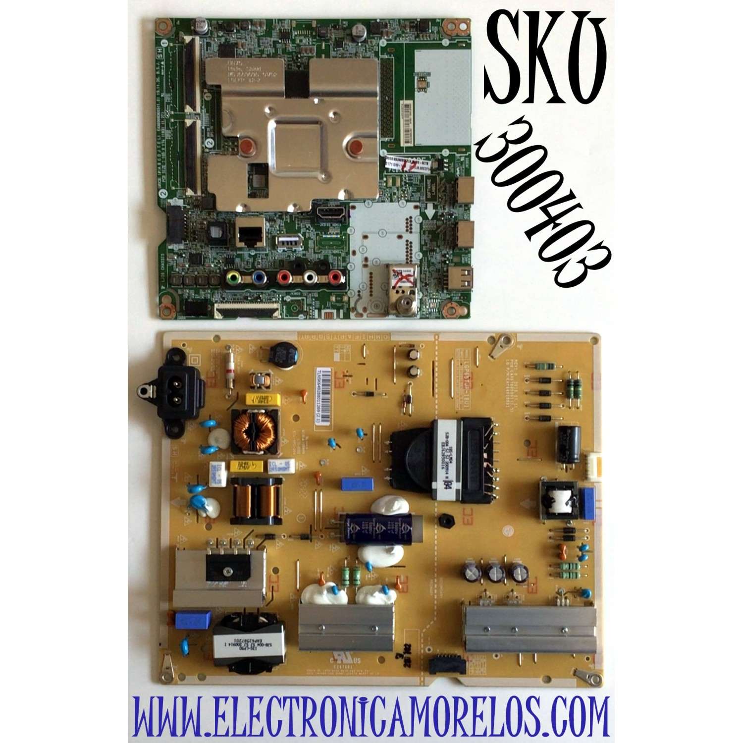 KIT DE TARJETAS PARA TV LG / NUMERO DE PARTE MAIN EBT66572704 / EAX69083603 / EAX69083603(1.0) / FUENTE EAY64928801 / EAX67805001 / LGP65TJR-18U1 / 64928801 / EAX67805001(1.5) / PANEL NC650DQG-ABGXD / MODELO 65UN6950ZUA / 65UN6950ZUA.BUSGLKR