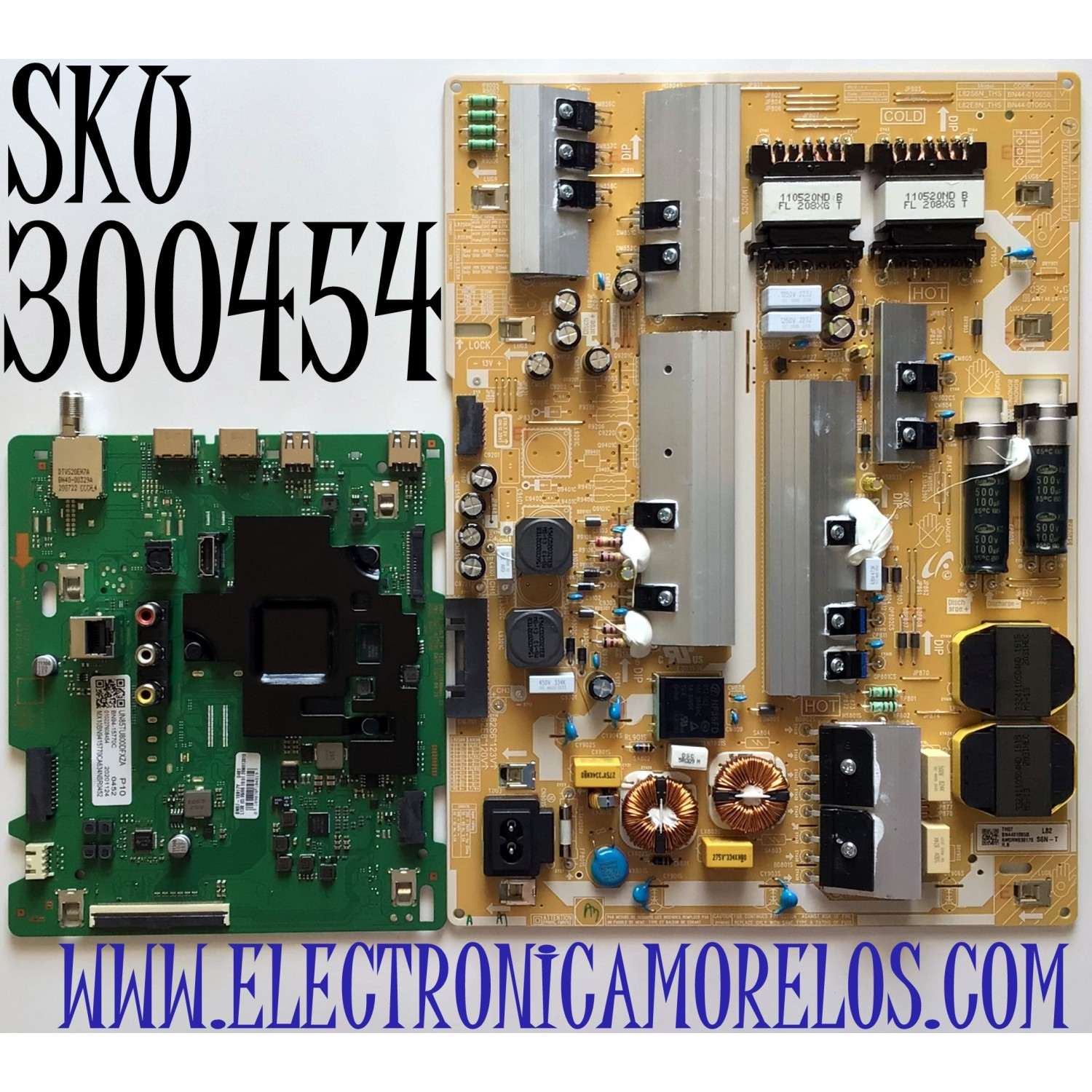 KIT DE TARJETAS PARA TV SAMSUNG / NUMERO DE PARTE MAIN BN94-15770C / BN41-02756C / BN97-16917Y / FUENTE BN4401065B / L82S6N_THS / BN44-01065B / PANEL CY-BT085HGHV1H / DISPLAY ST8461D01-2 VER.2.1 / MODELO UN85TU800D / UN85TU800DFXZA CA01