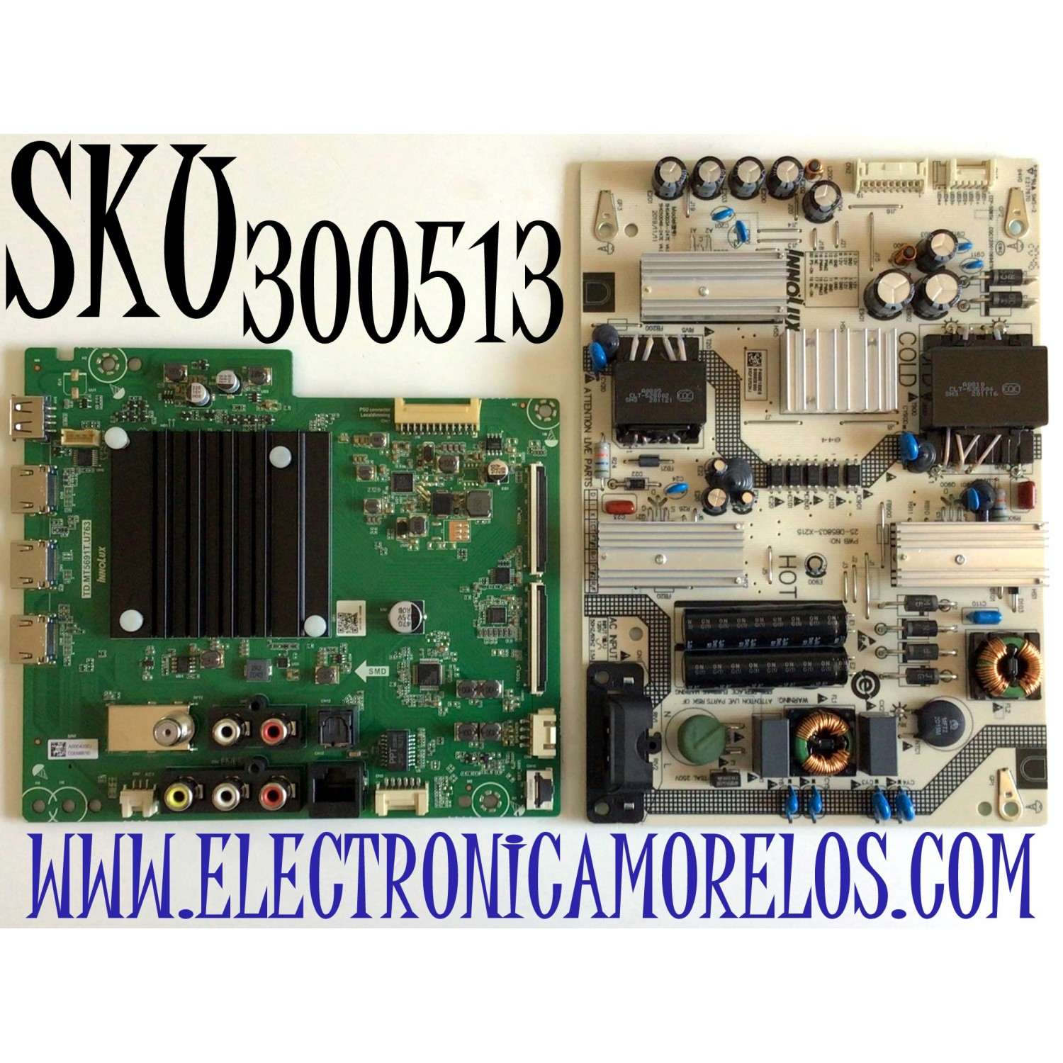 KIT DE TARJETAS PARA TV VIZIO 4K UHD HDR SMART TV / NUMERO DE PARTE MAIN TD.MT5691T.U763 / 2605M66A0 / A0004200J / FUENTE P400D103DB / PW.95W2.681_V405-H9_V3 / 25-DB5803-X215 / SHG4003A-247E / PANEL V400DJ2-D03 REV.C1 / MODELO V405-H19 / V405-H19 LIAIZA