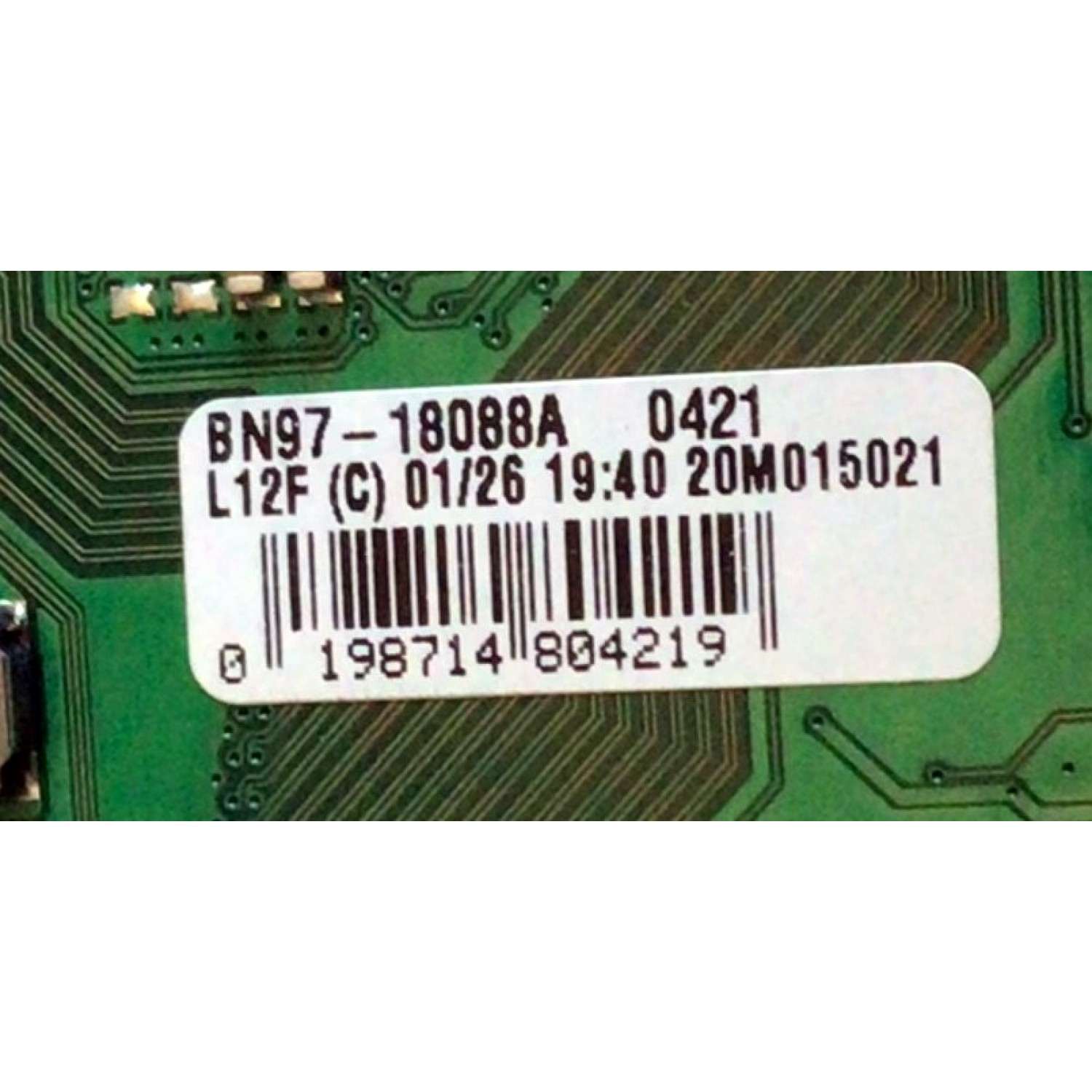 KIT DE TARJETAS PARA TV SAMSUNG 4K UHD SMART TV / NUMERO DE PARTE MAIN BN94-16104Z / BN41-02751B / BN97-18088A / BN96-52702A / FUENTE BN44-01054C / BN4401054C  / PANEL CY-BT058HGCV1H / DISPLAY PT580GT03-1 / MODELO UN58TU7000 / UN58TU7000FXZA XA03 - Imagen 3