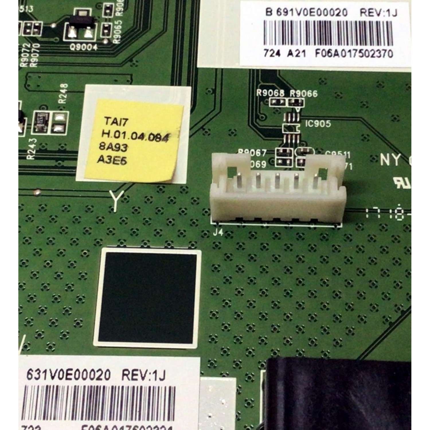 MAIN PARA TV TOSHIBA / NUMERO DE PARTE 691V0E00020 / 631V0E00020 / VTV-L55627 / SBM55T / PANEL K430WDRA / MODELO 43L511U18 - Imagen 3