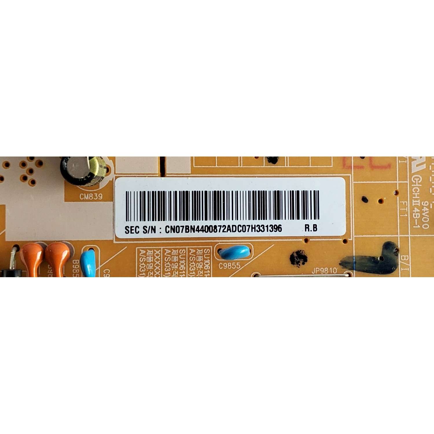 KIT DE TARJETAS PARA TV SAMSUNG CURVA FHD / NUMERO DE PARTE MAIN BN94-10996P / BN41-02534B / BN97-11139A / T-CON BN95-02677A / BN41-02481A / BN97-10799A / FUENTE BN4400872A / L55E1_KDY / BN44-00872A / PANEL CY-VK055BGLV3H / MODELO UN55K6250AFXZA FA01 - Imagen 5