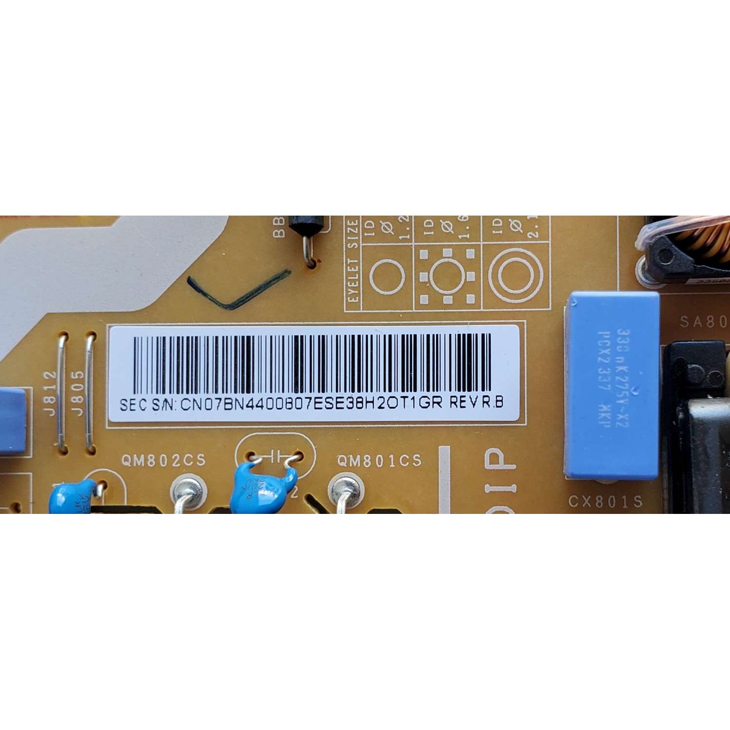 KIT DE TARJETAS PARA TV SAMSUNG CURVA·4K·UHD / MAIN BN94-10522P / BN41-02344D / BN97-10062C / FUENTE BN4400807E / L55S6_FSM / PSLF201S07A / BN44-00807E / T-CON BN95-01942A / BN41-02297A / BN97-09229A / PANEL CY-WJ055HGLVAH / MODELO UN55JU670DFXZA UH02 - Imagen 2
