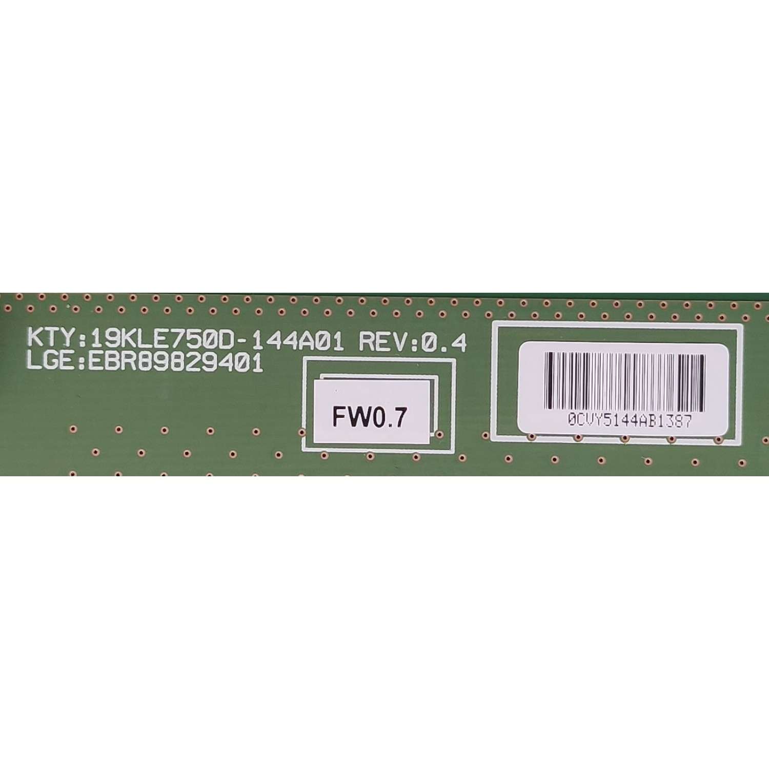 KIT DE TARJETAS PARA TV LG 8K / EBT66472001 / Class HDR 8K UHD Smart Nanocell IPS / EAX69086506(1.0) / 66066902 / EAY65729401 / 6871L-6053A / 6870C-0826A / LED DRIVER EBR89829401 / REV:0.4 / PANEL NC750DZD-AAJH1 / MODELO 75NANO99UNA.AUSWLJR - Imagen 5