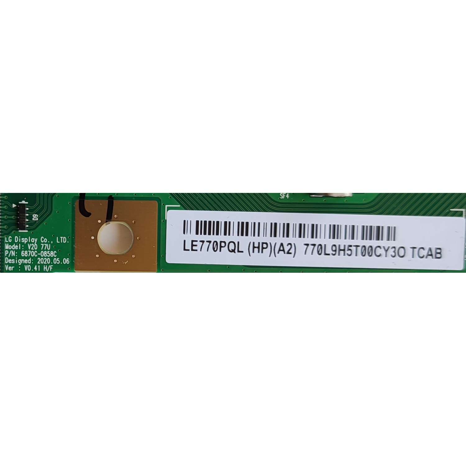 KIT DE TARJETAS PARA TV LG / MAIN EBT66634903 / EAX69789001(1.0) / FUENTE EAY65689425 / EAX68999803(1.1) / T-CON 6871L-6890A / 6870C-0858C / PANEL AC770AQL CPA1 / MODELO OLED77C1PUB.DUSPLJR - Imagen 2