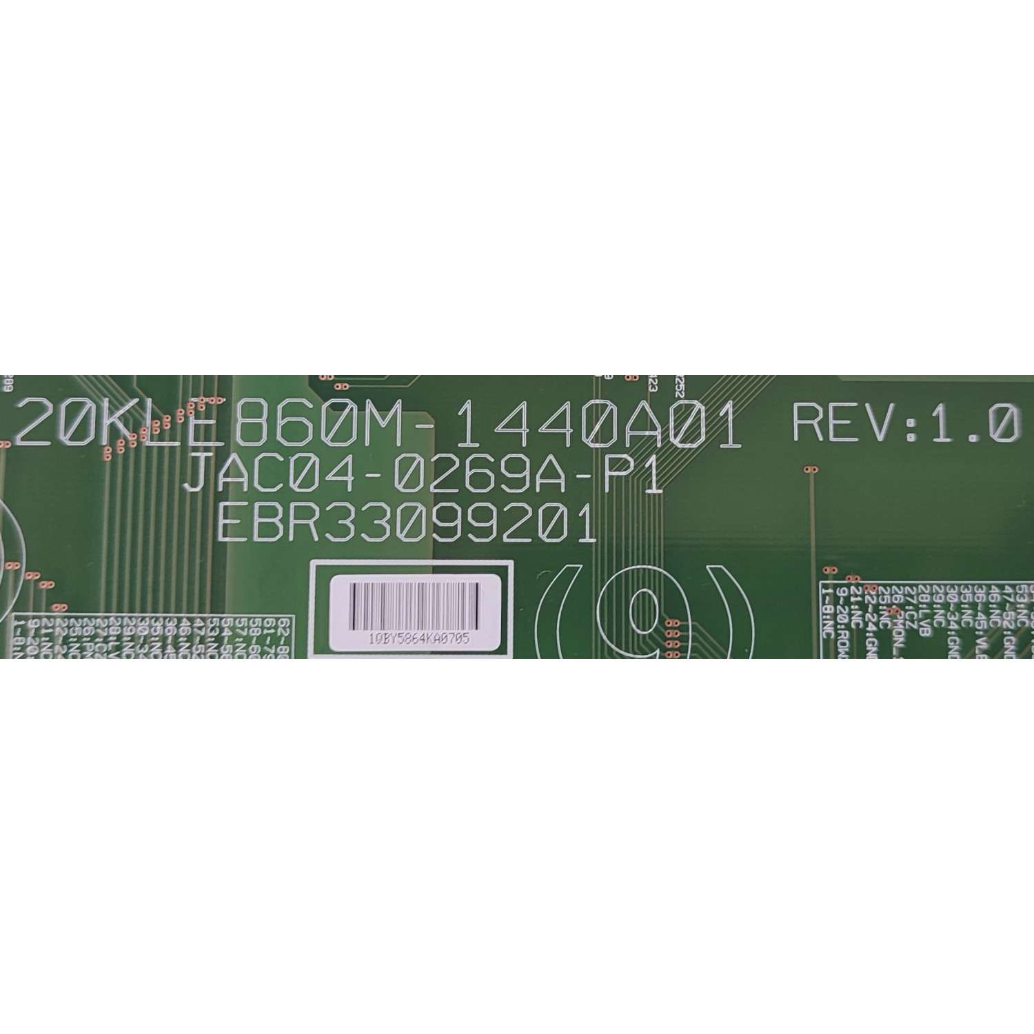 KIT DE TARJETAS PARA TV LG / MAIN EBT66756401 / EAX69580502(1.0) / 33860701 / FUENTE EAY65898601 / EPCE38CB2A / 3PCR02971A / LED DRIVER EBR33099201 / 20KLE860M-1440A01 / T-CON 6871L-6102D / 6870C-0834B / PANEL NC860MQD-AAKH1 / MODELO 86QNED90UPA.AUSYLJR - Imagen 6