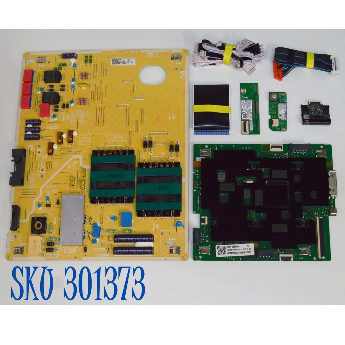 KIT DE TARJETAS ORIGINAL PARA TV SMSUNG / NUMERO DE PARTE BN94-18661W / BN41-03339B / DZFH2507 / BN9418661W / FUENTE BN44-01120B / L65F8_BHS / BN4401120B / PANEL CY-QF065RHAV1H / DISPLAY T650QVN08.V / MODELO QN65LS03FADXZA / QN65LS03FADXZA AA01
