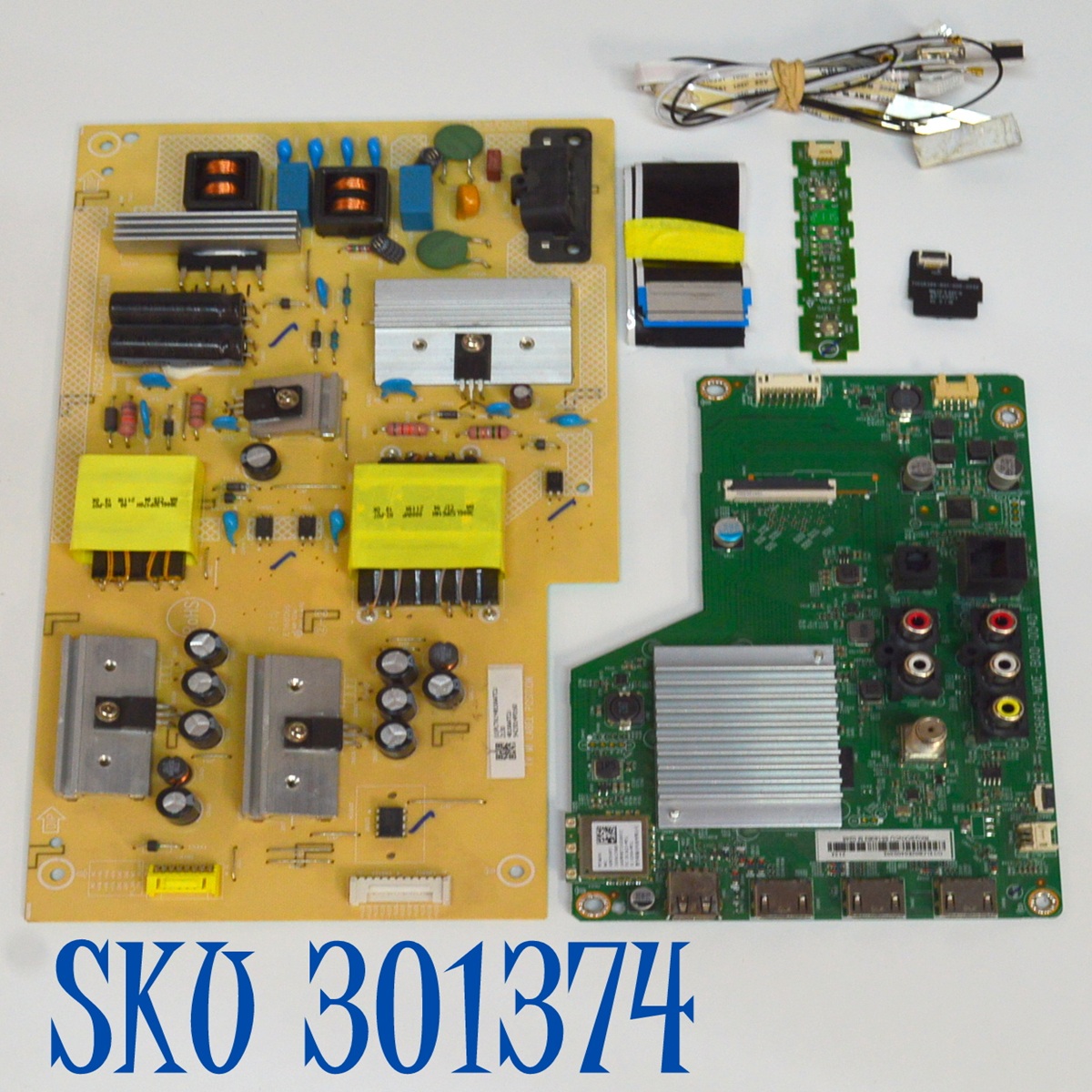 KIT DE TARJETAS ORIGINAL PARA TV VIZIO / NUMERO DE PARTE XLCB02K040 / 715GB692-M0E-B00-004D / 756TXLCB02K040 / FUENTE PLTVLY481XAATCU / 715GC283-P01-000-003M / PANEL TPT500WR-PV5D.Q / DISPLAY CC500PV5D / MODELO V505-J01 / V505-J01 LTPUE8LX