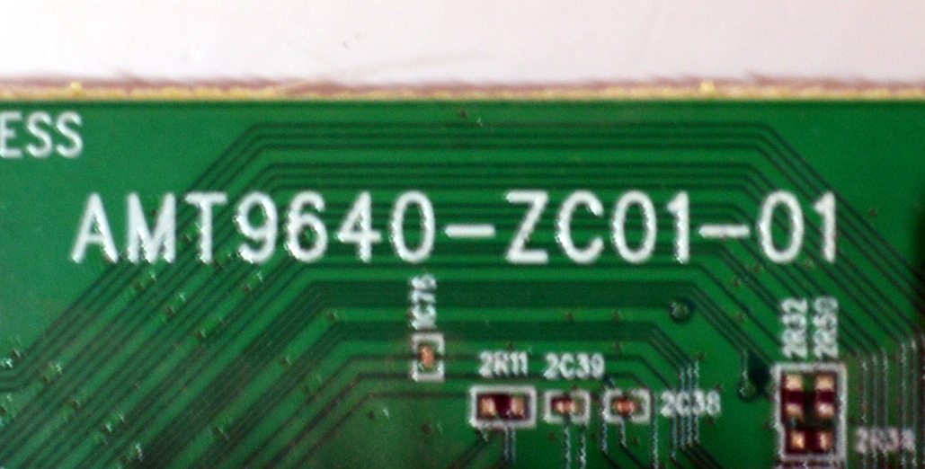 KIT DE TARJETAS ORIGINAL PARA TV ONN / NUMERO DE PARTE MAIN AMT9640-ZC01-01 / 515CT9640M10 / FUENTE TV7002-ZC02-01 / 514C7002M08 / T-CON TV75A0-ZC26-01 / 513C75A0M22 / PANEL JR745R3HA4K / DISPLAY JR745R3HA4K / MODELO 100044717 75" - Imagen 2