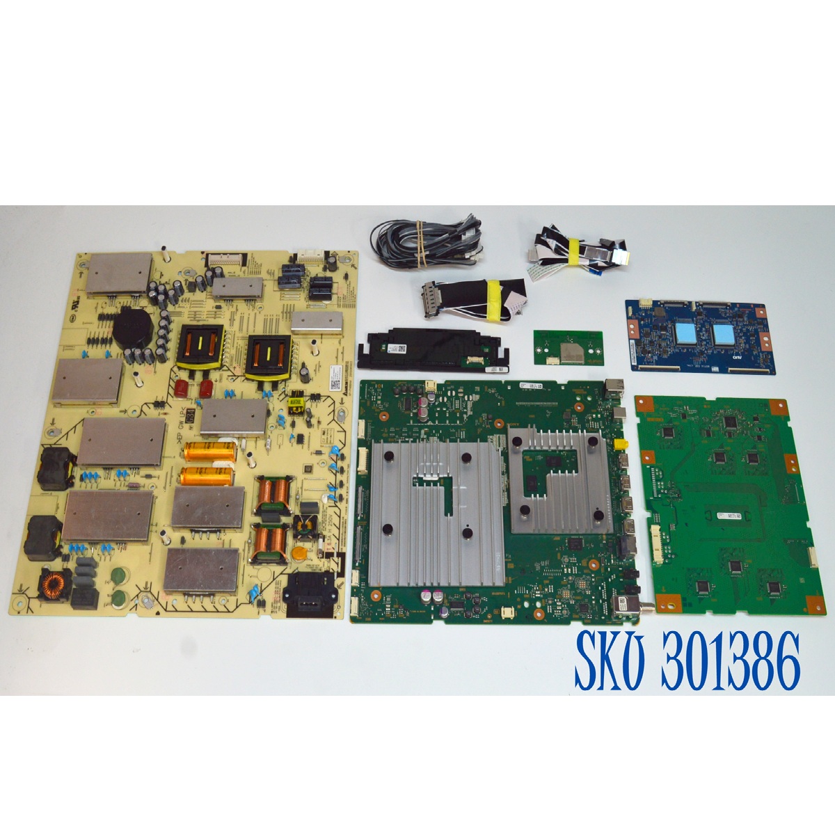 KIT DE TARJETAS ORIGINAL PARA TV SONY / NUMERO DE PARTE MAIN A5056853A 218 / 101227071 / FUENTE 101706322 / AP-P468AM / T-CON 5585T14C30 / 85T14 C0P CTRL / LED DRIVER A5052303A 286 / 101617711 / PANEL YDDM085DGU11 / DISPLAY T850QVN03.K / MODELO XR-85X90CL